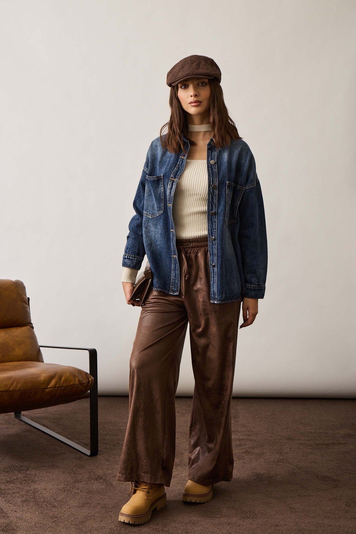 Camicia Urban Denim Scuro