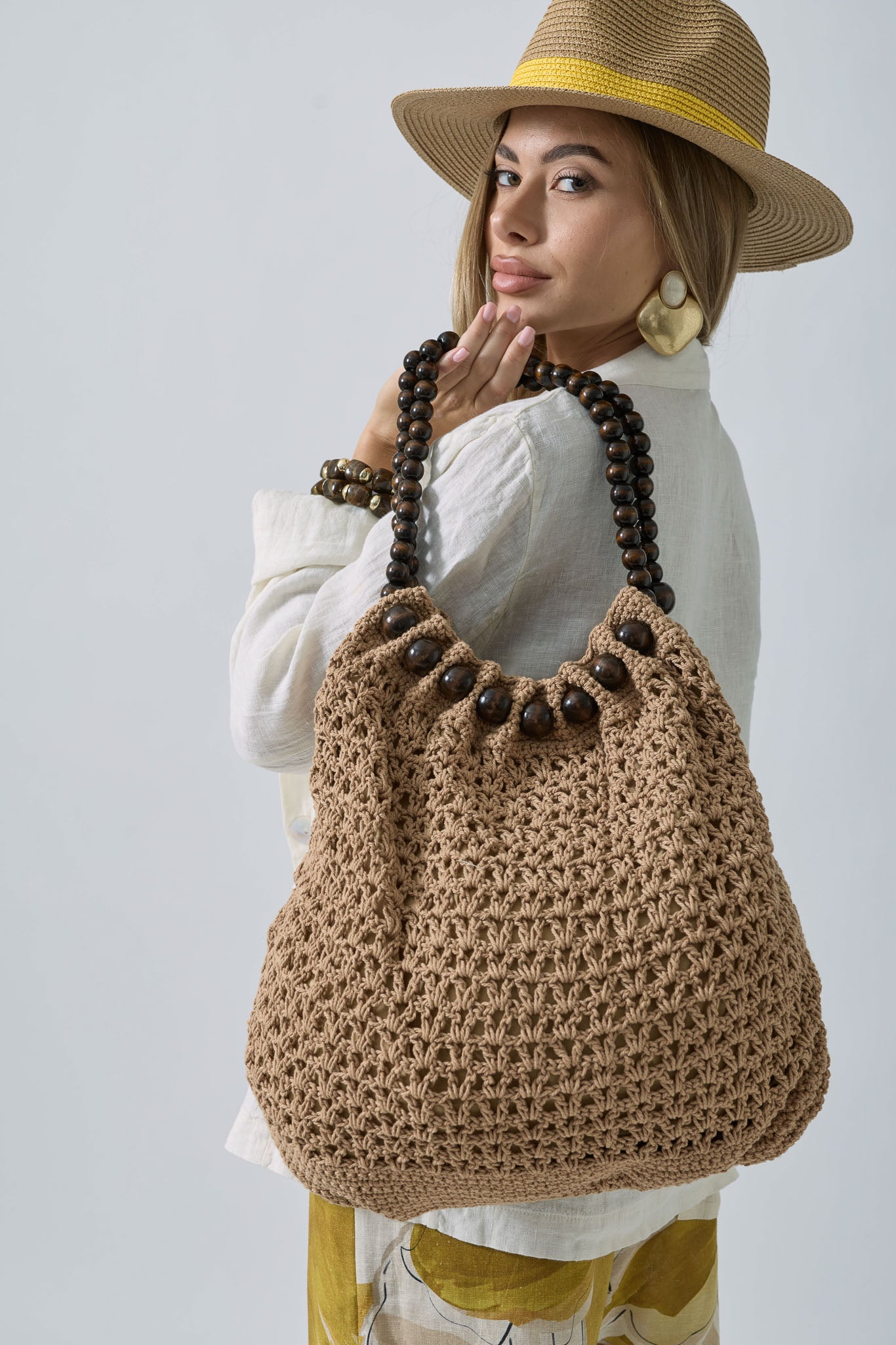Borsa Ines Cammello