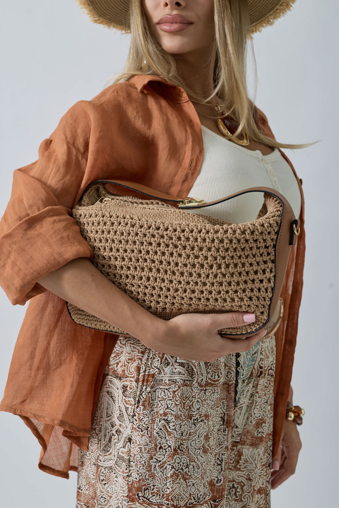 Borsa Iside Beige