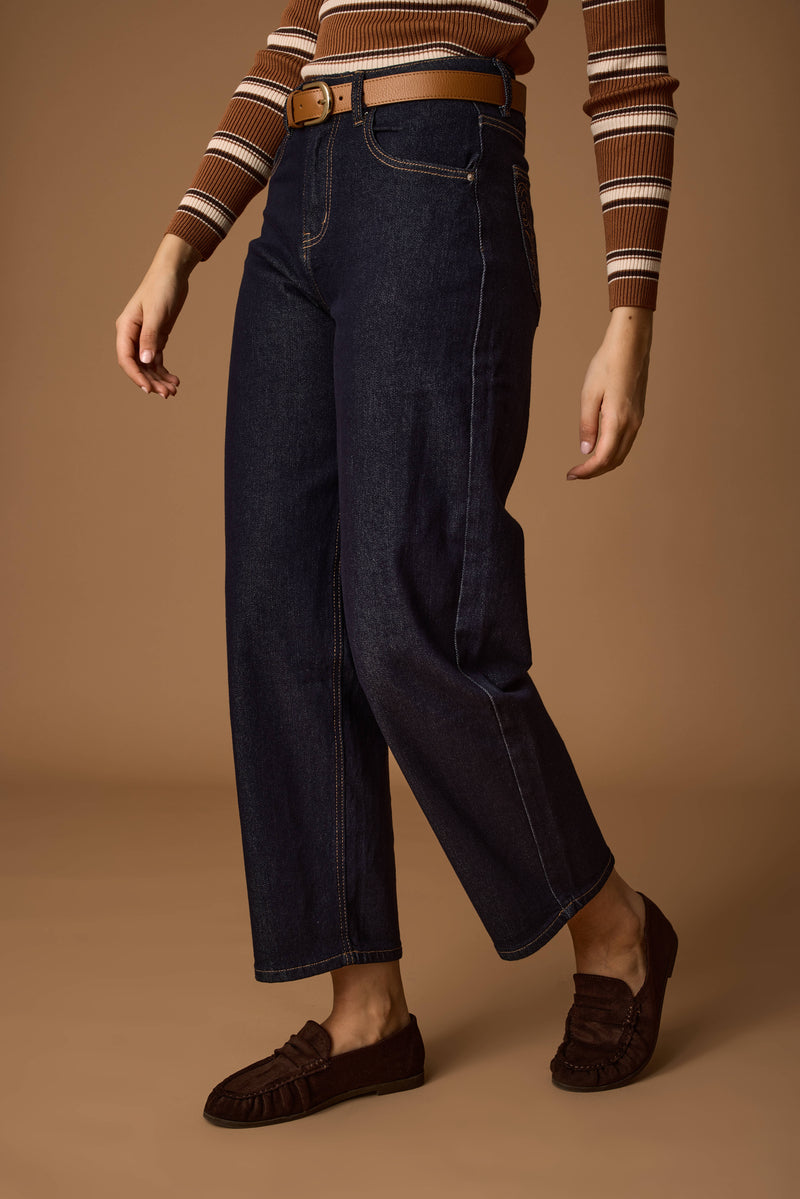 Jeans Mom Fit Morbido Denim