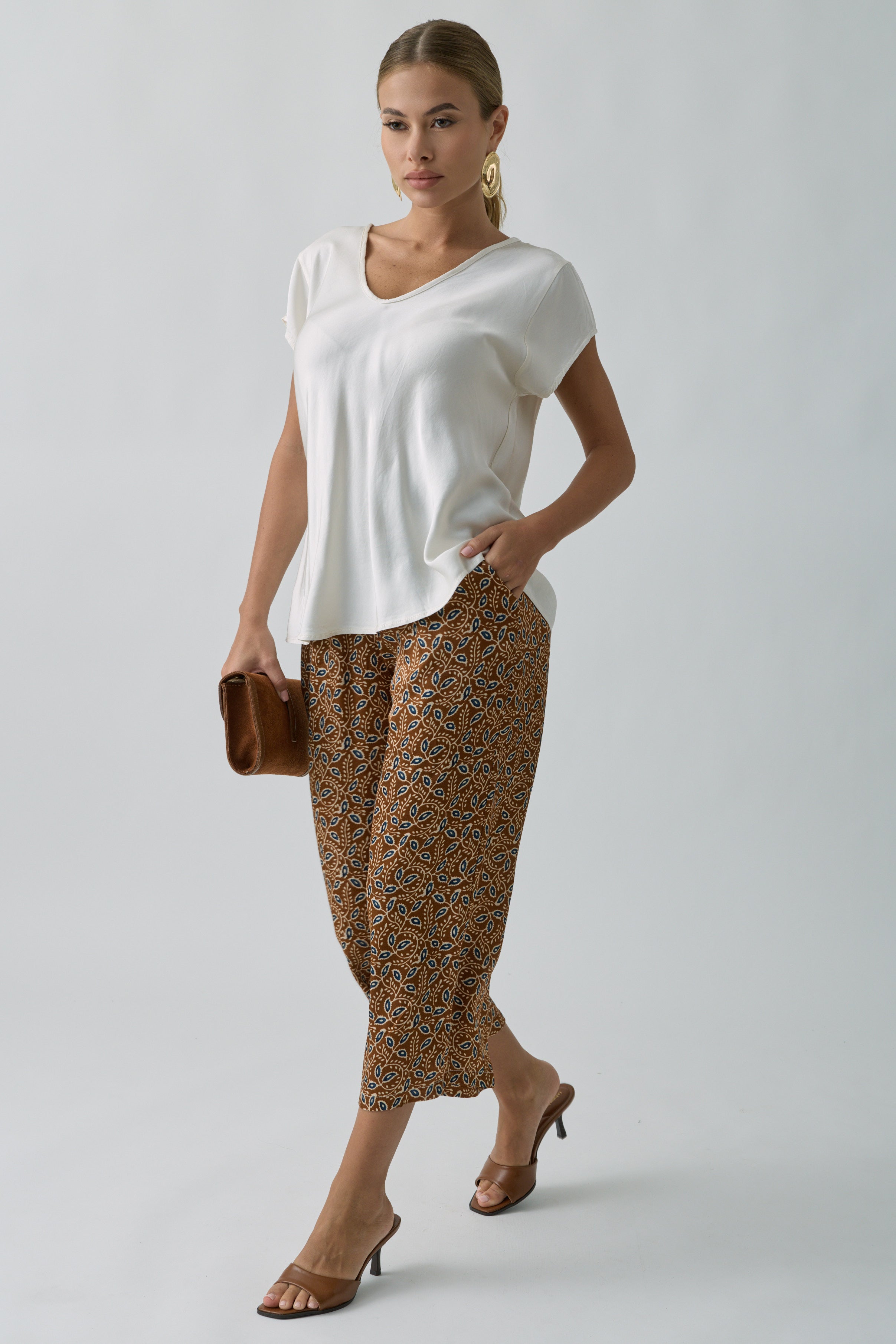 Pantalone Brezza Tabacco