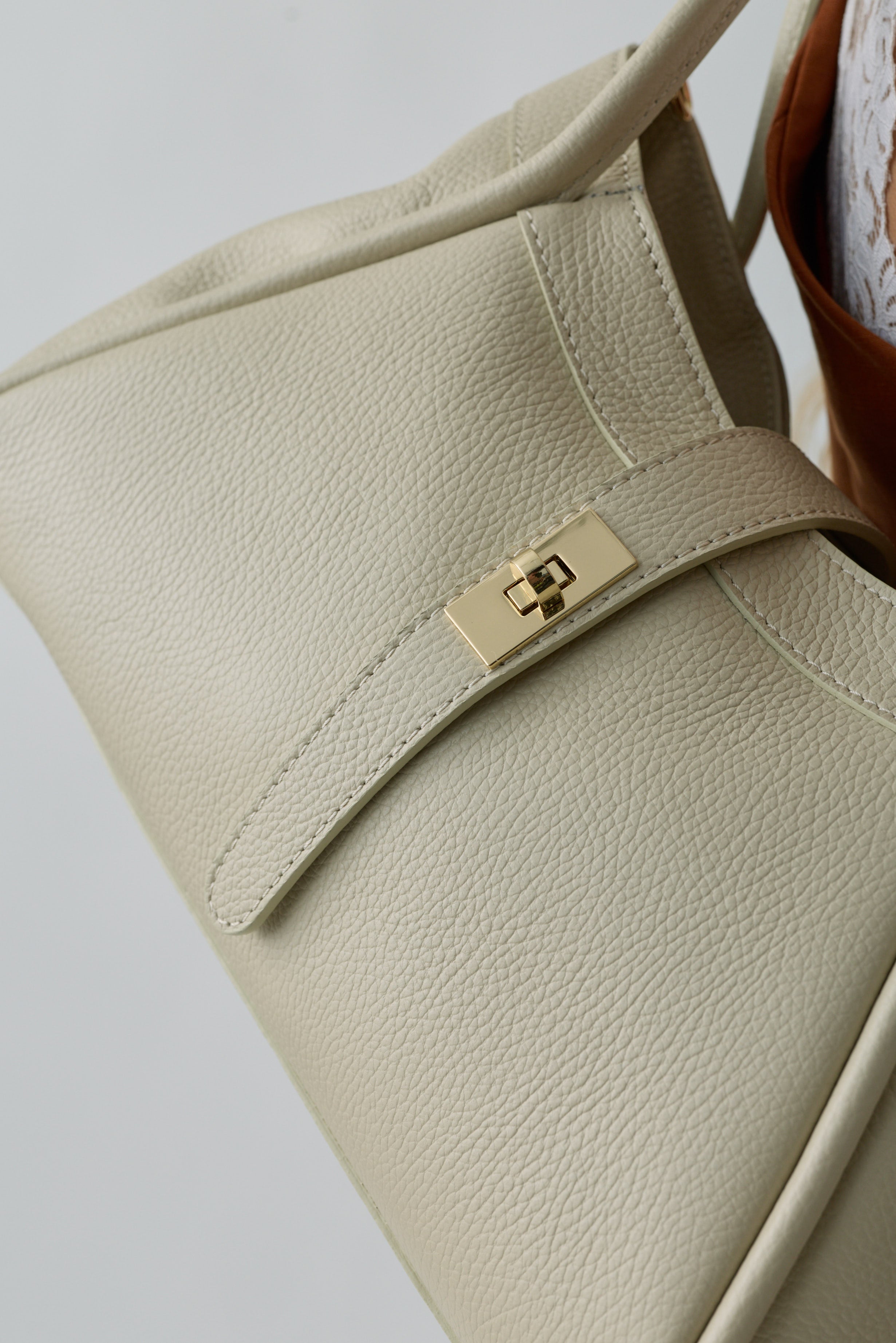 Borsa Cely Gesso