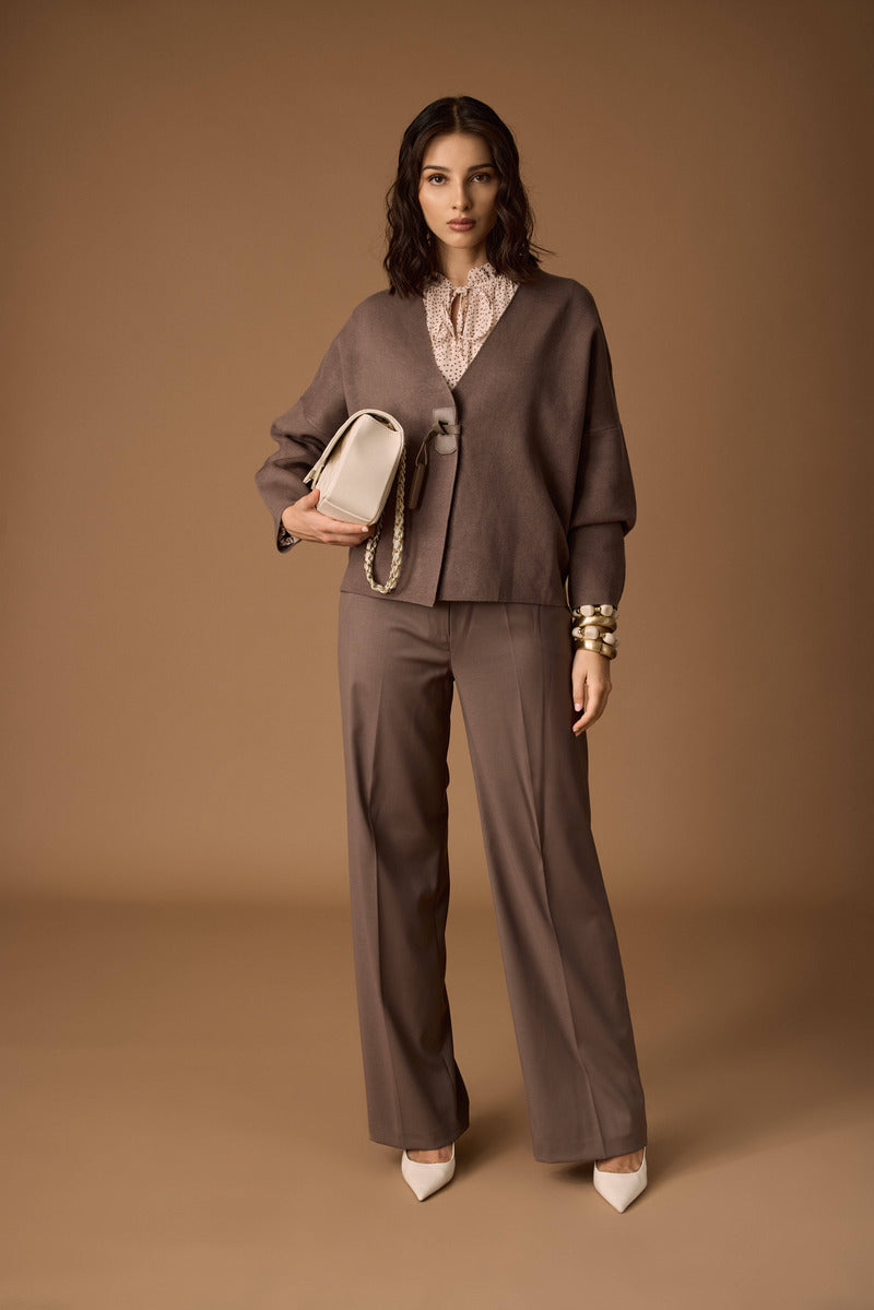 Pantalone Sartoriale Office Tortora