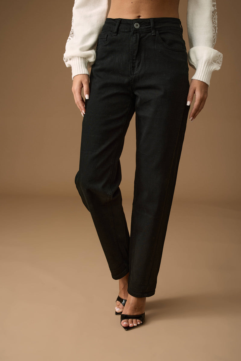 Pantalone Boyfriend Nero