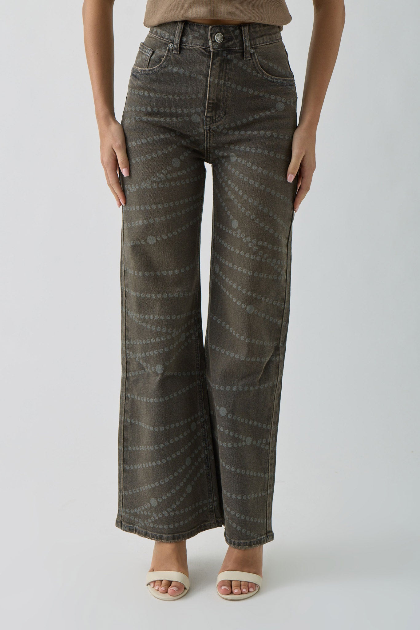 Jeans Celine Sabbia Testa Di Moro