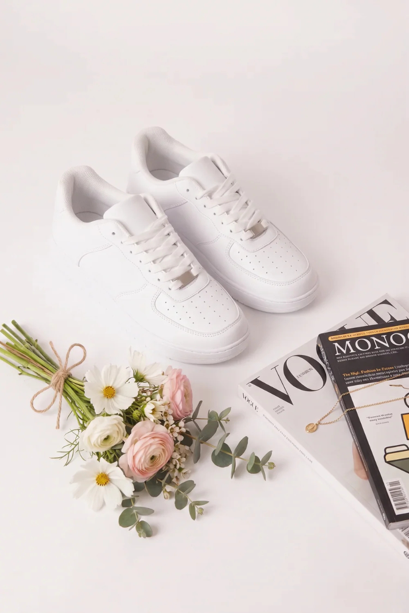 Sneakers Basic Bianco