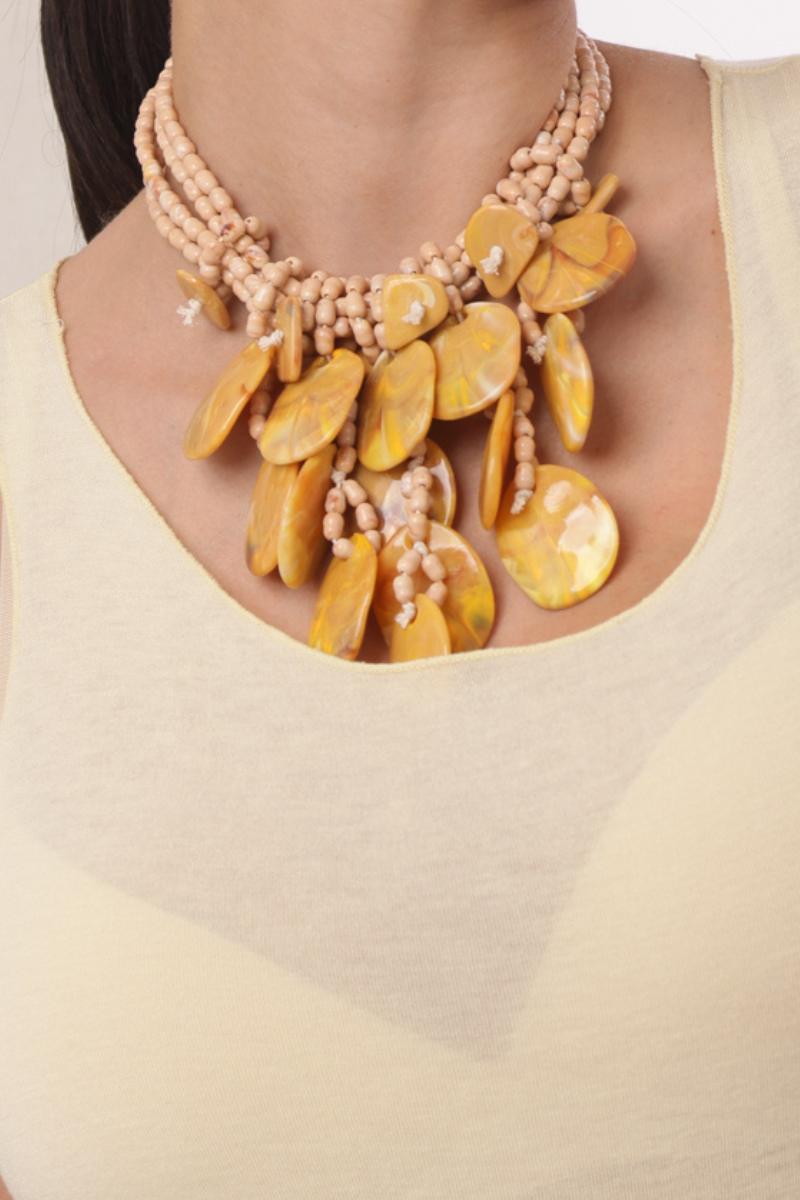 Collana Pietre Ocra