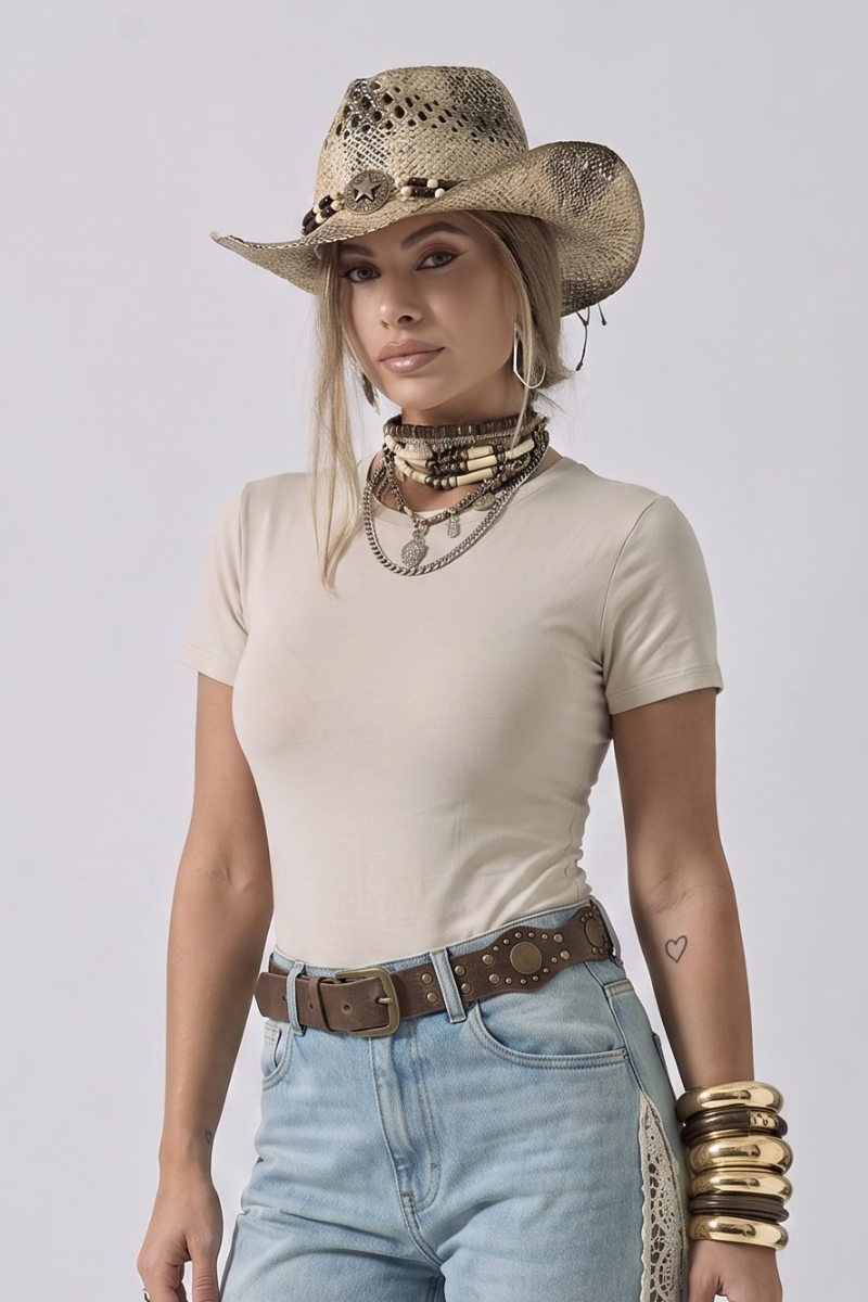 T-Shirt Body Beige