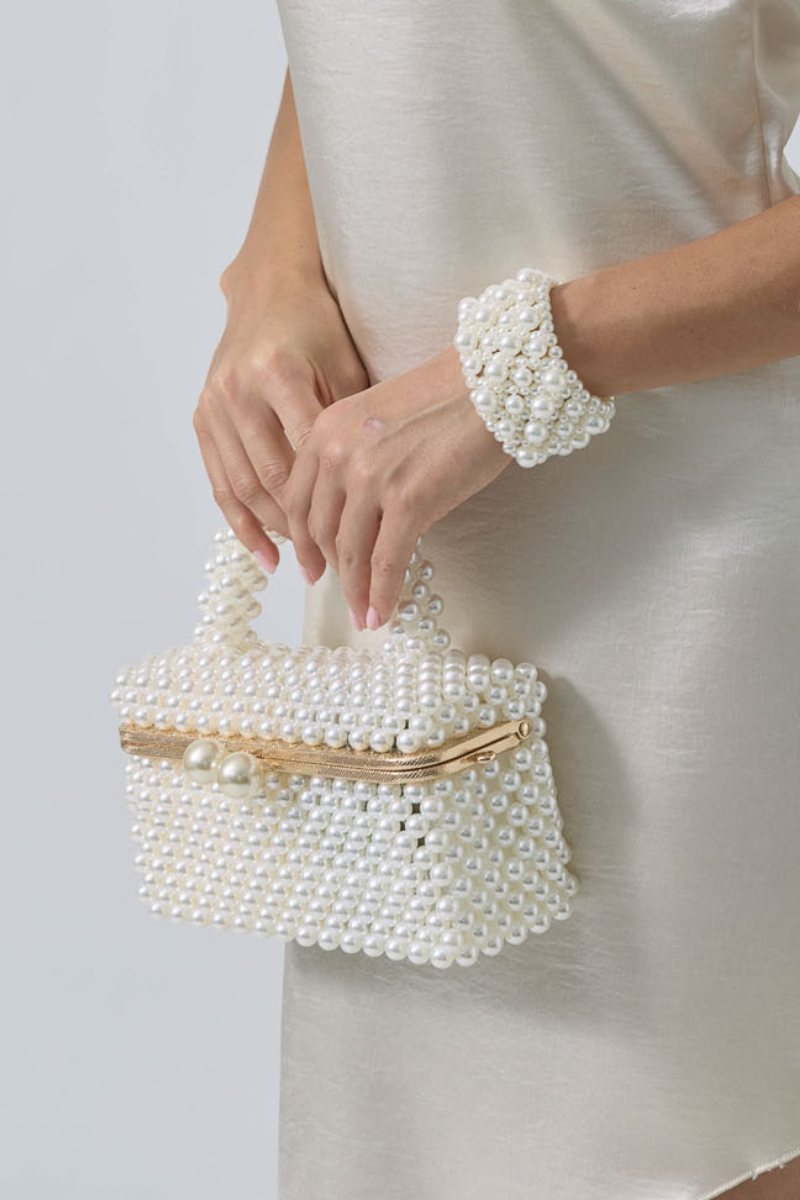 Borsa Perla Bianco Perla