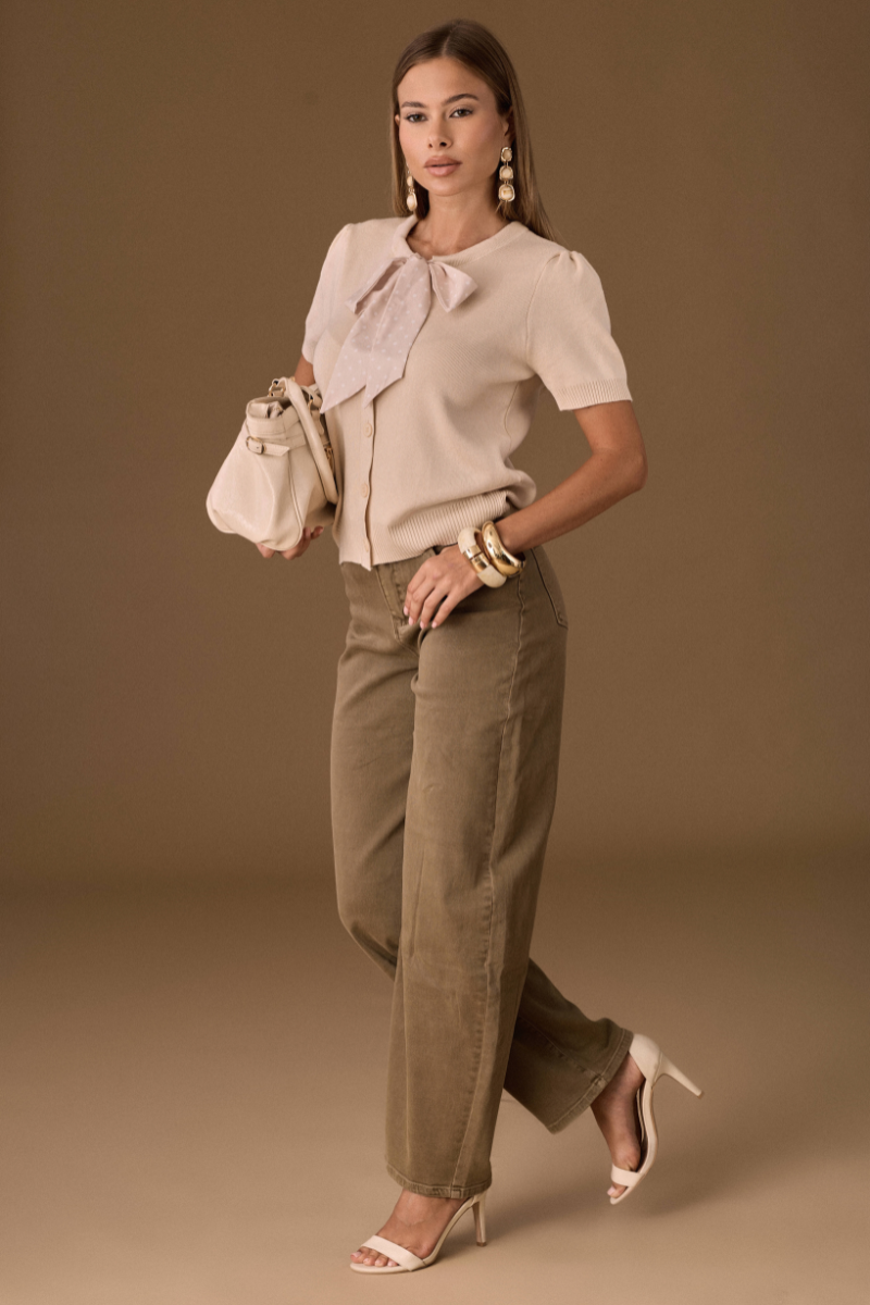 Pantalone Ballon Cammello