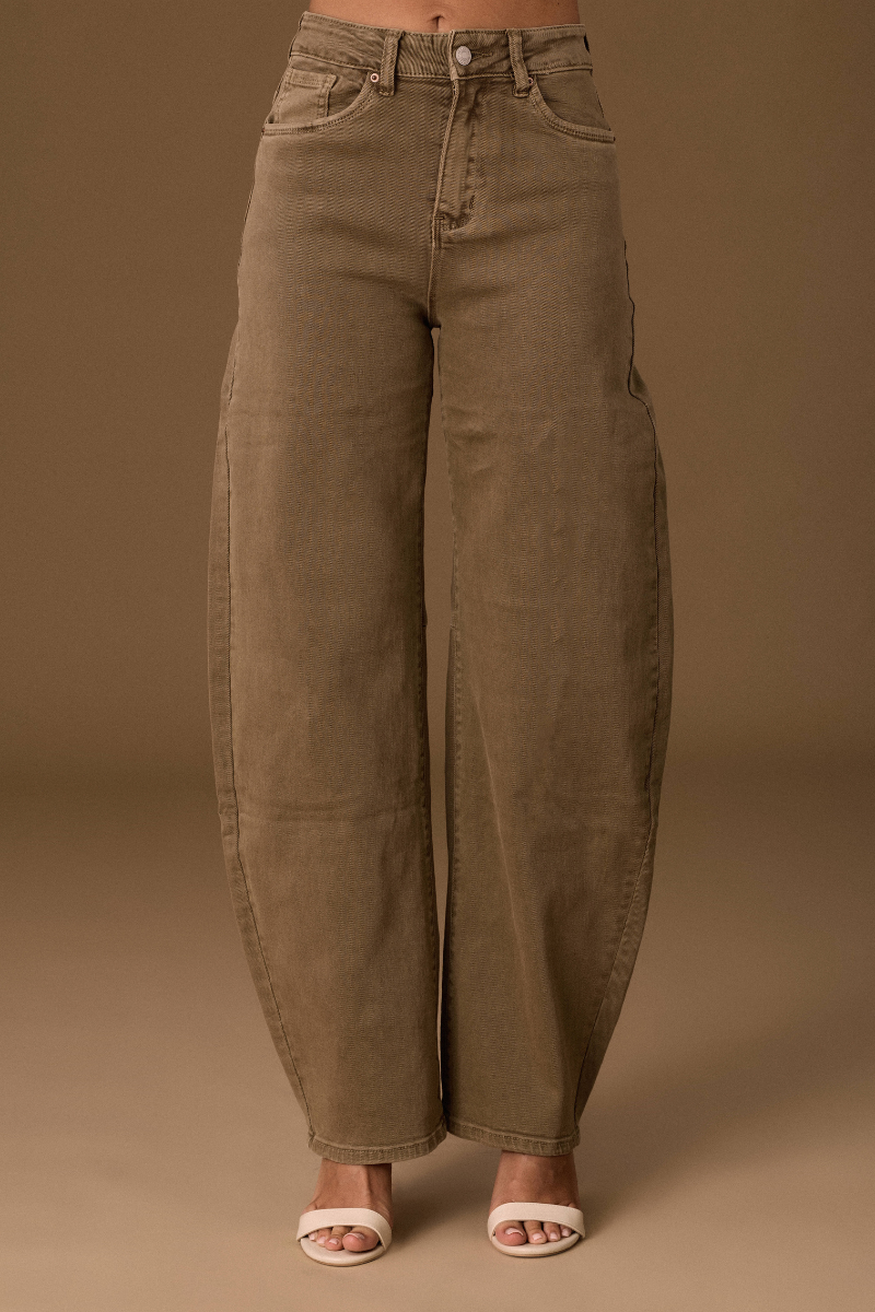 Pantalone Ballon Cammello