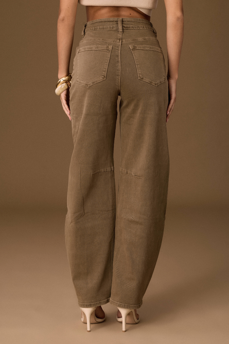 Pantalone Ballon Cammello