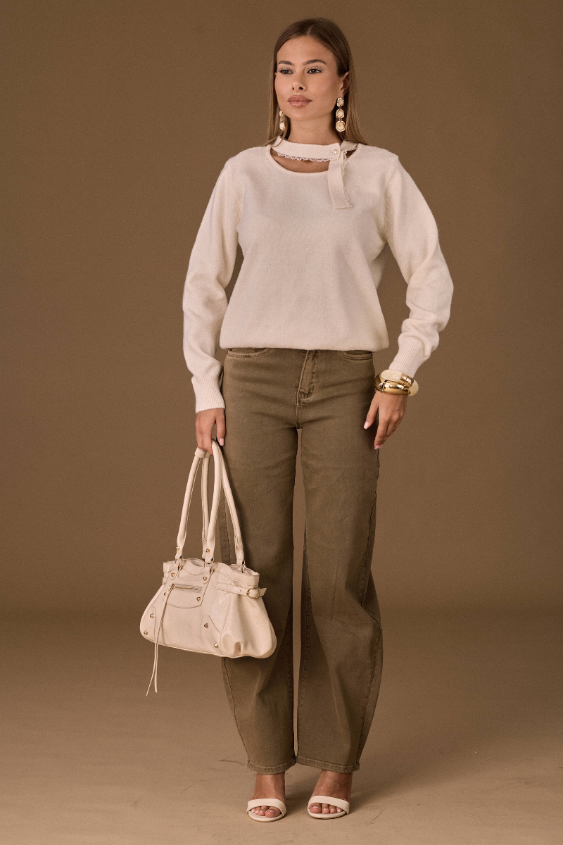 Pantalone Ballon Cammello