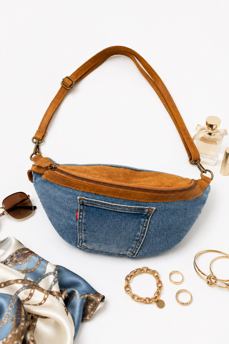 Marsupio Denim Scuro