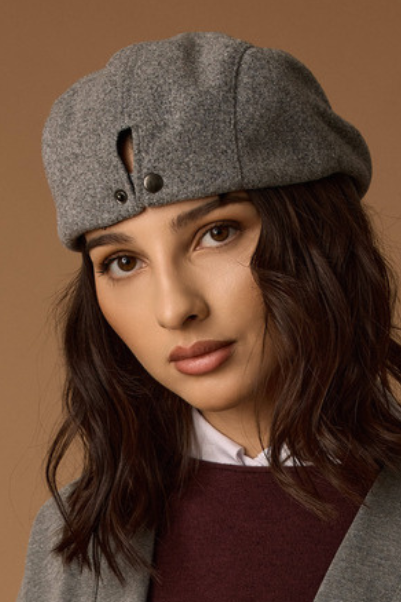 Cappello Coppola Grigio
