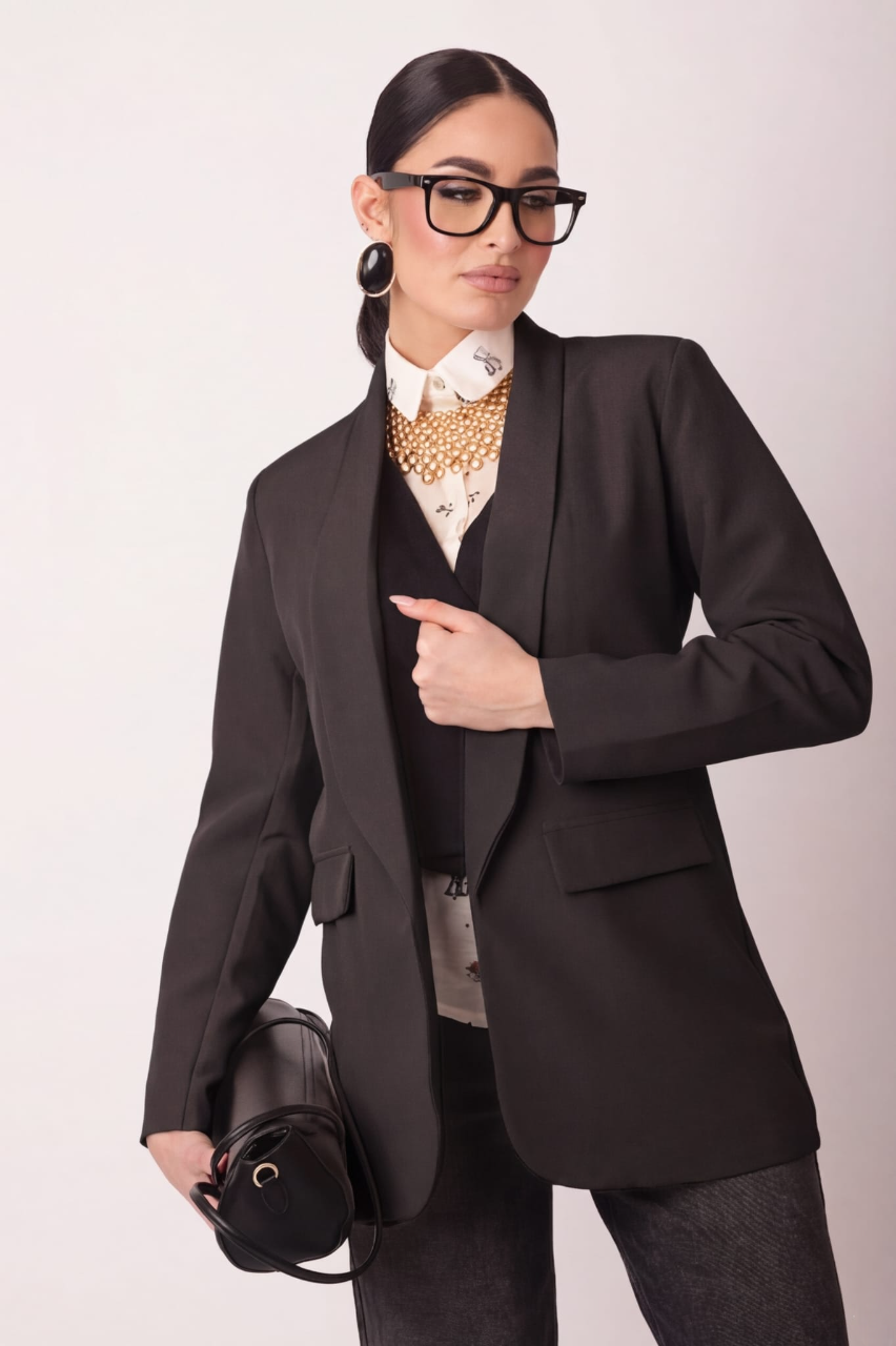 Blazer Barbara Nero