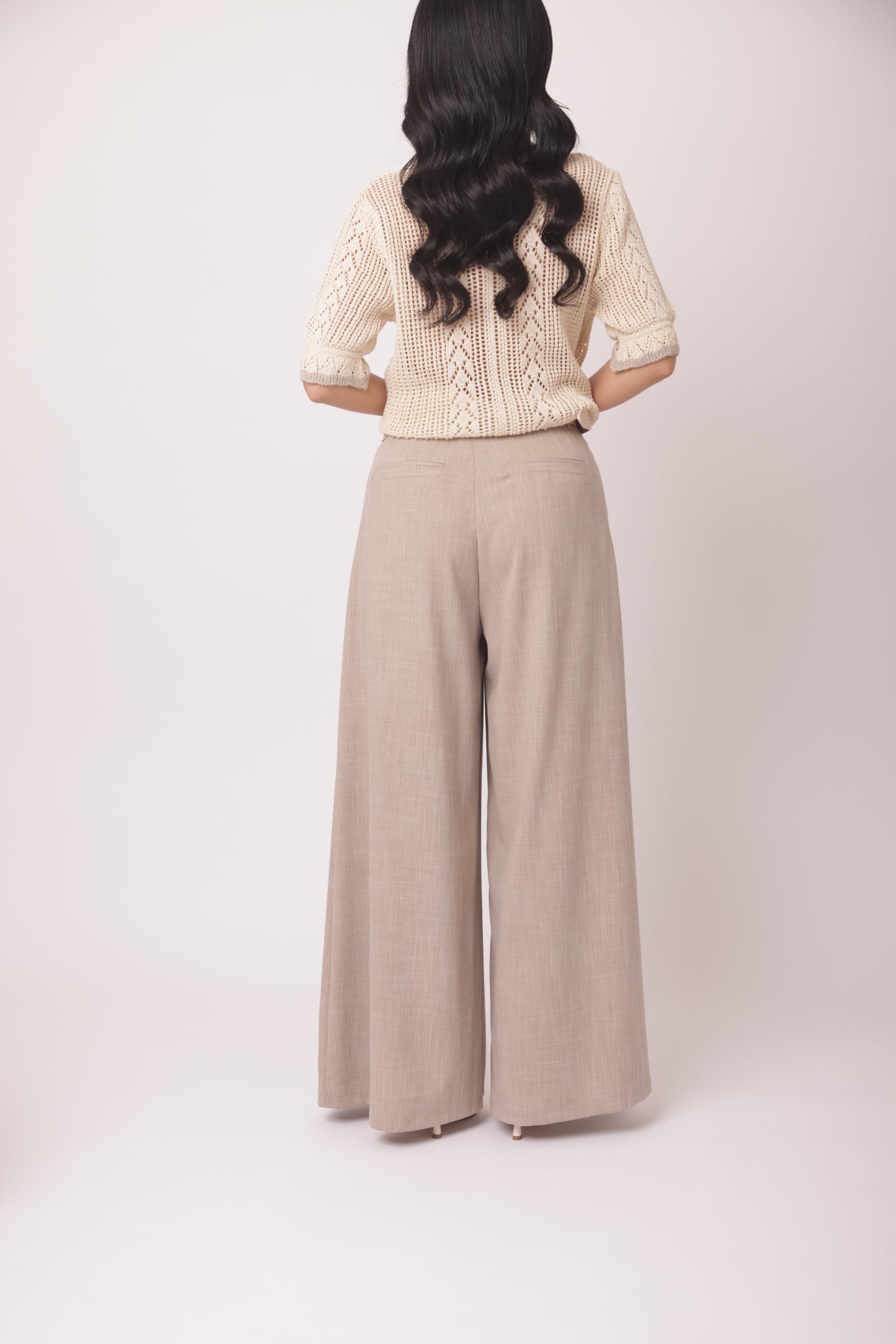 Pantalone Denise Fango Chiaro