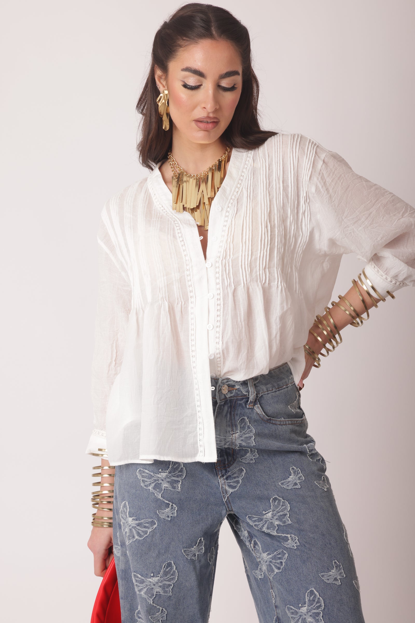 Camicia Cairo Bianco