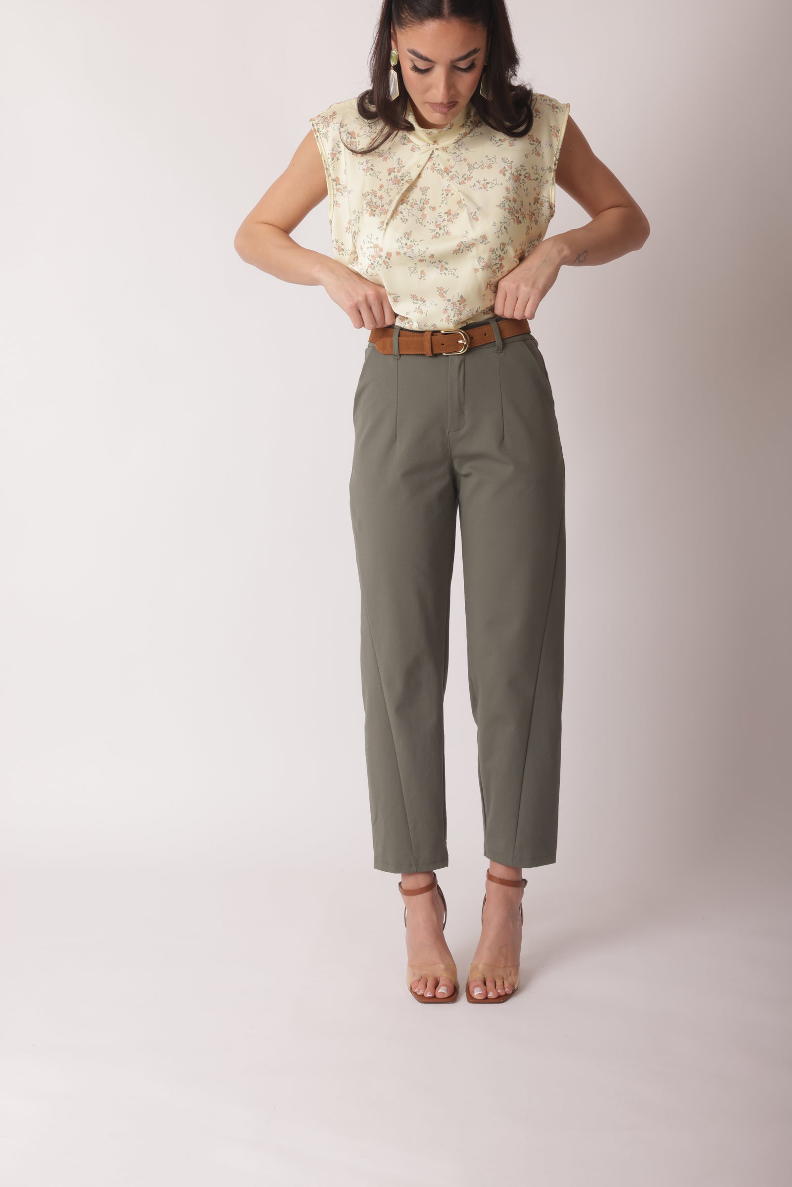 Pantalone Catrine Verde Militare