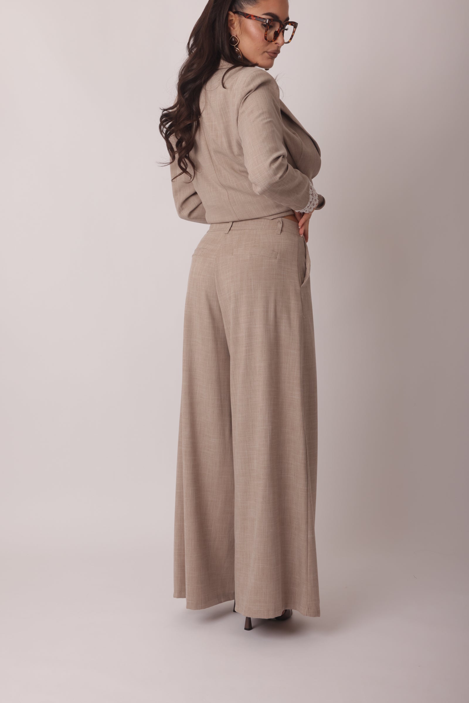 Pantalone Denise Fango Chiaro