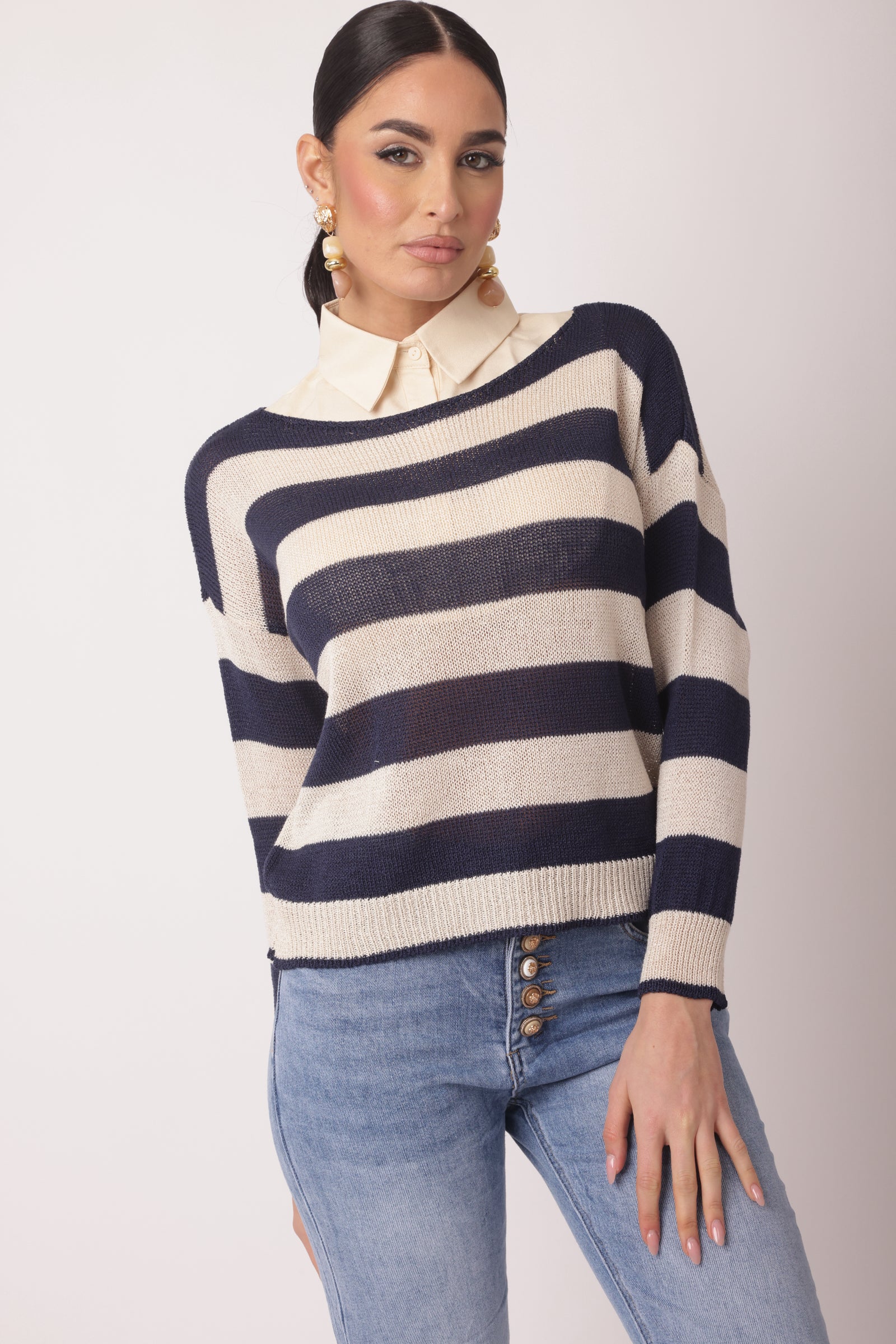 Maglia Fasce Blu
