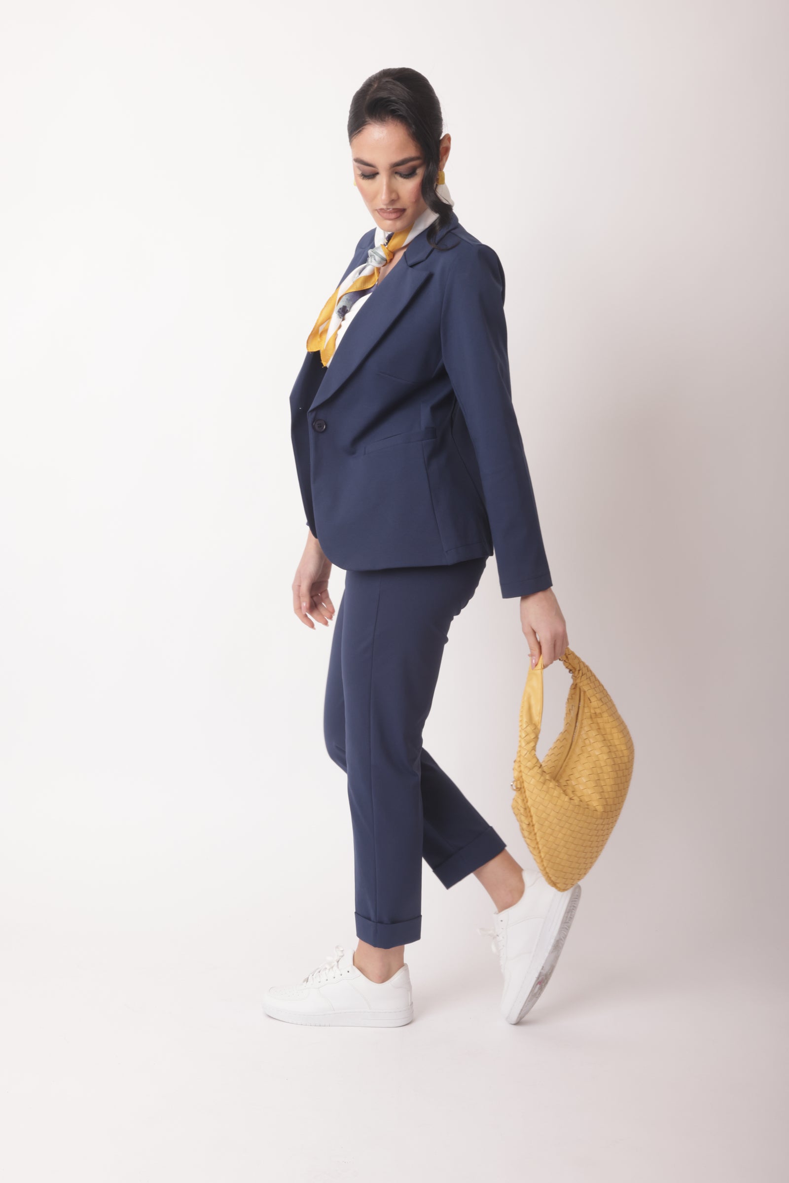 Pantalone Punto Milano Capri-Sporty Blu