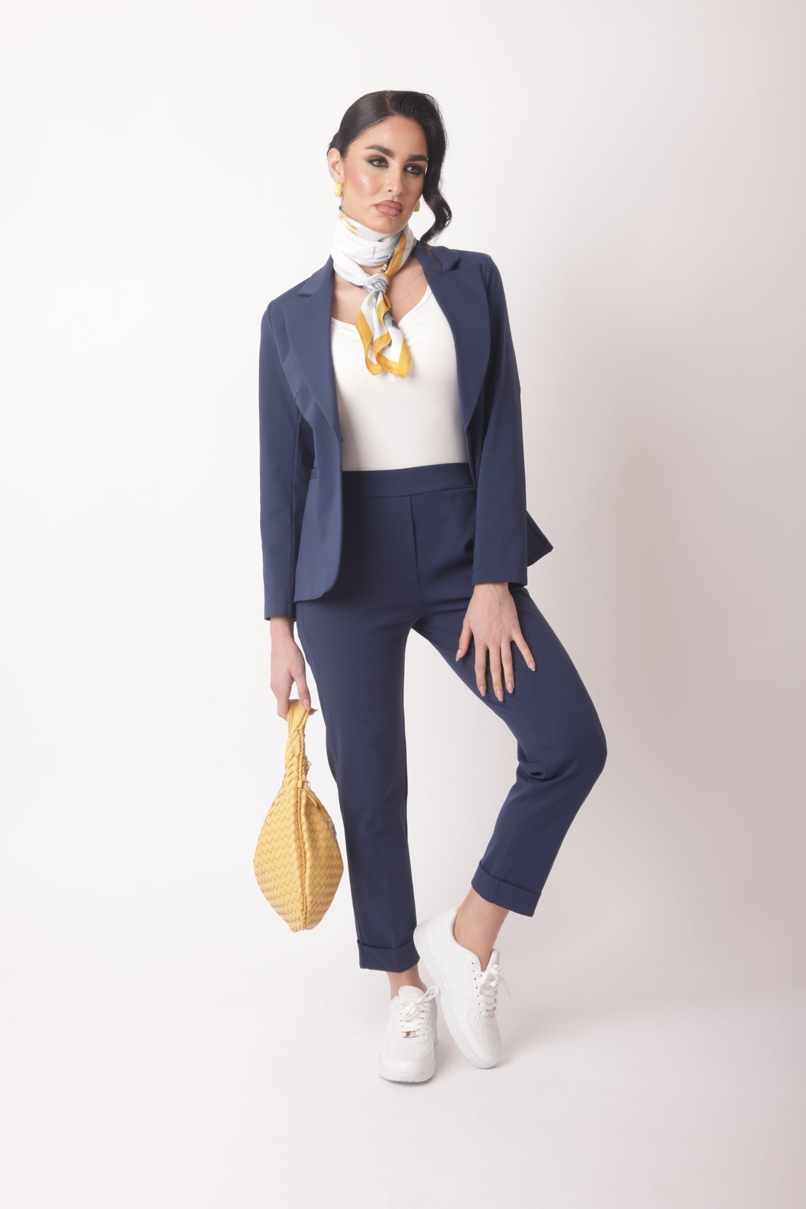 Pantalone Punto Milano Capri-Sporty Blu