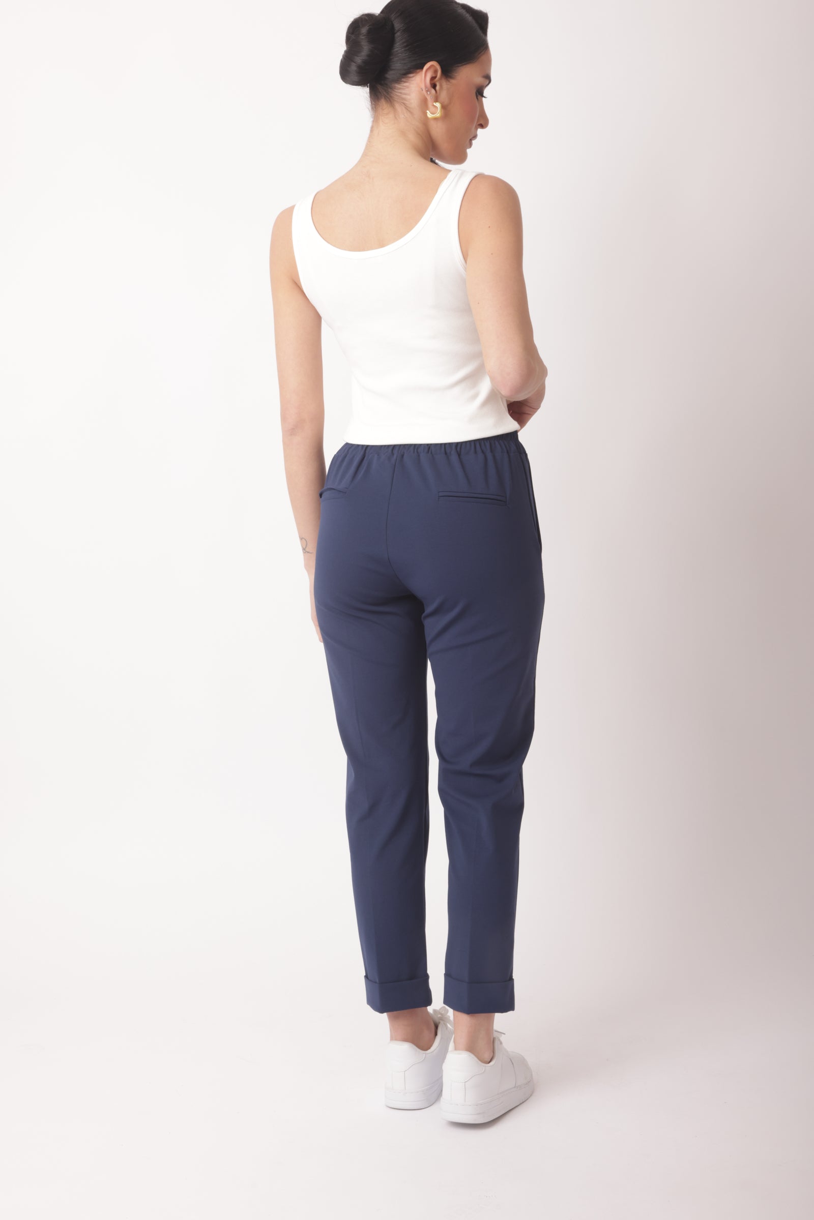 Pantalone Punto Milano Capri-Sporty Blu