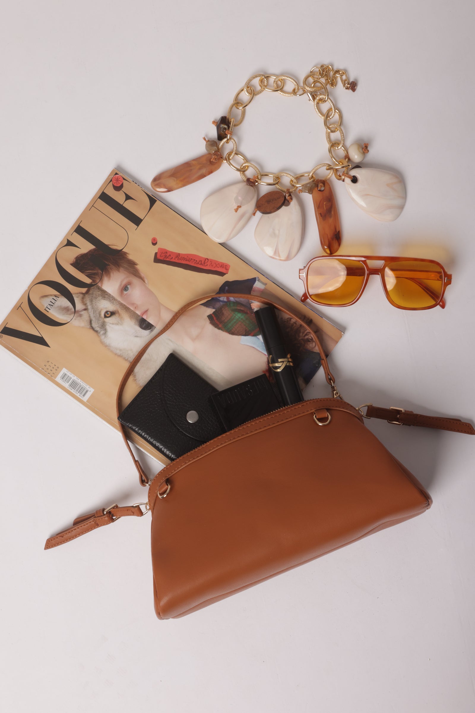Mini Bag Corinne Cuoio
