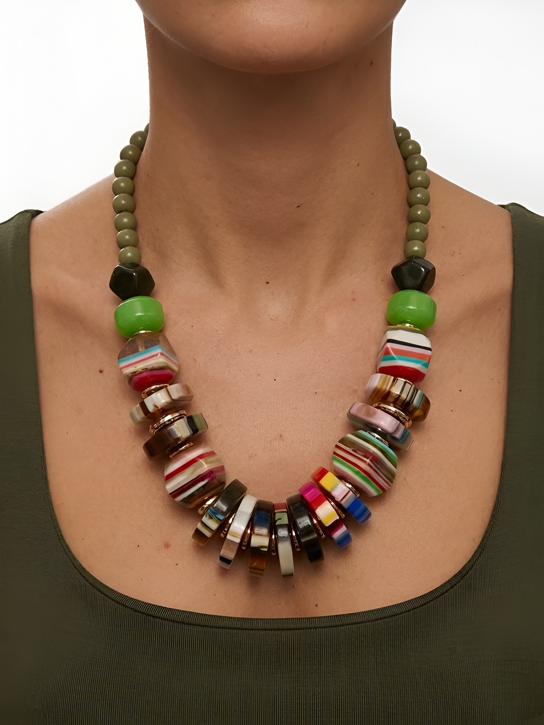 Collana Pop Verde