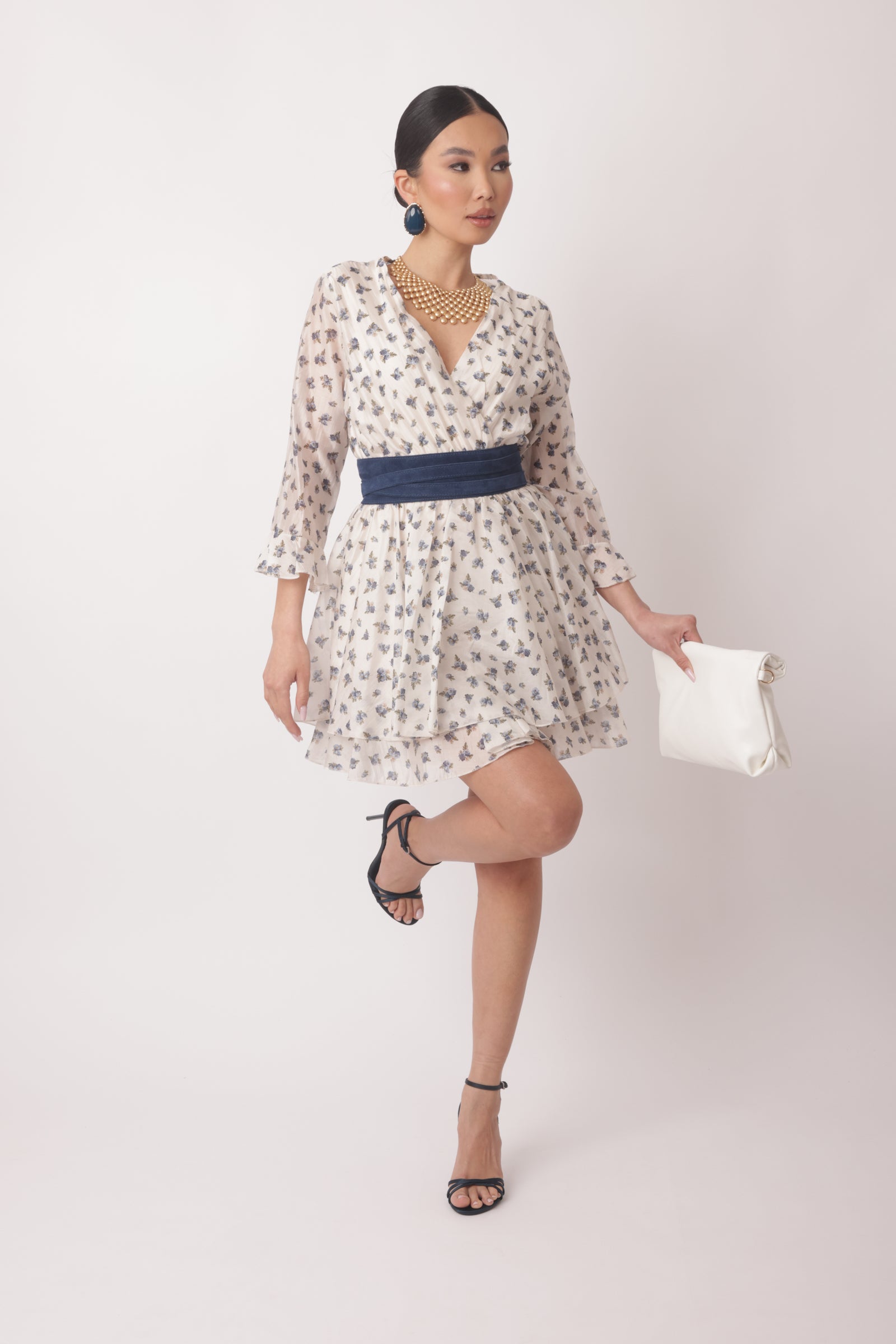 Abito Bloom Blu
