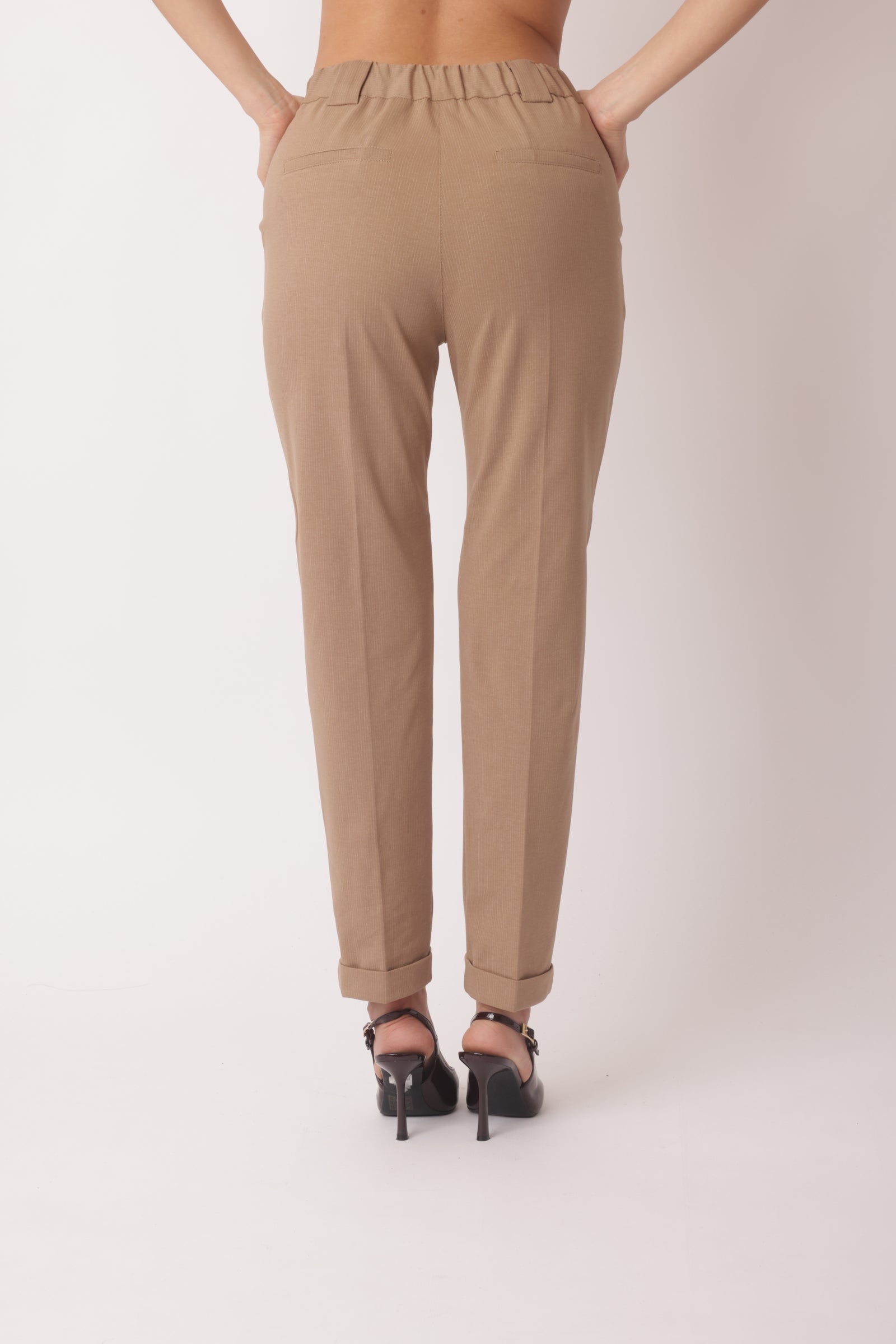 Pantalone Capri Vittoria Beige