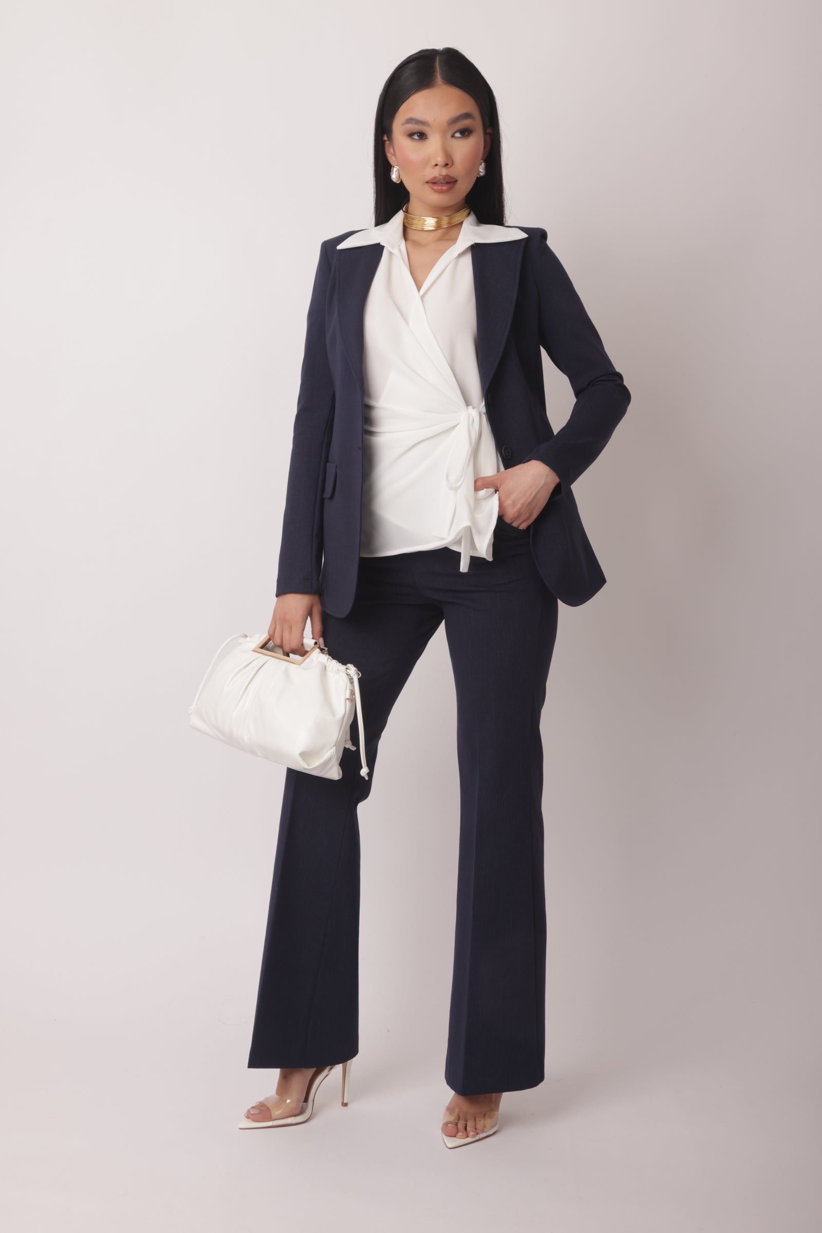 Pantalone Zampa Vittoria Blu