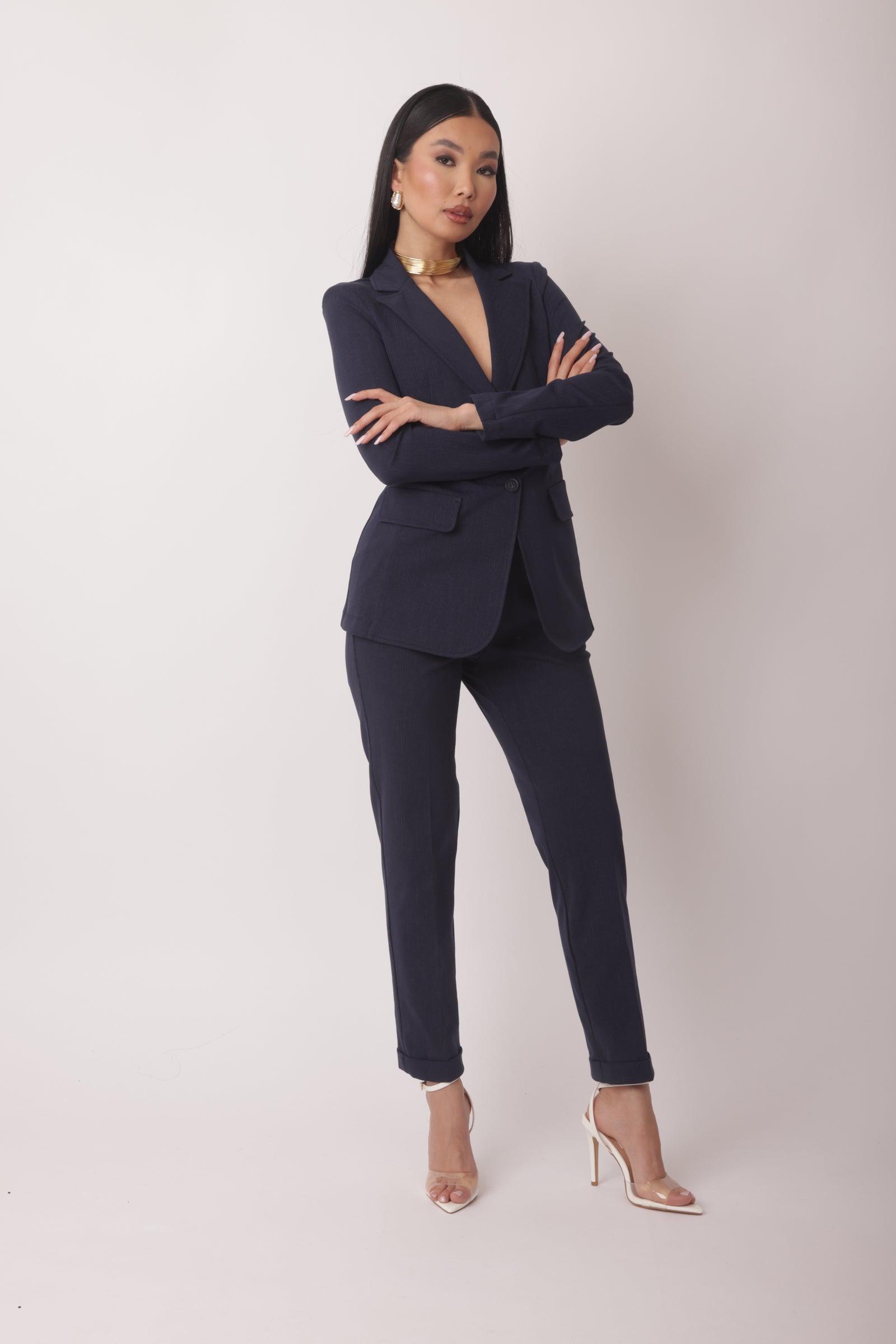 Pantalone Capri Vittoria Blu