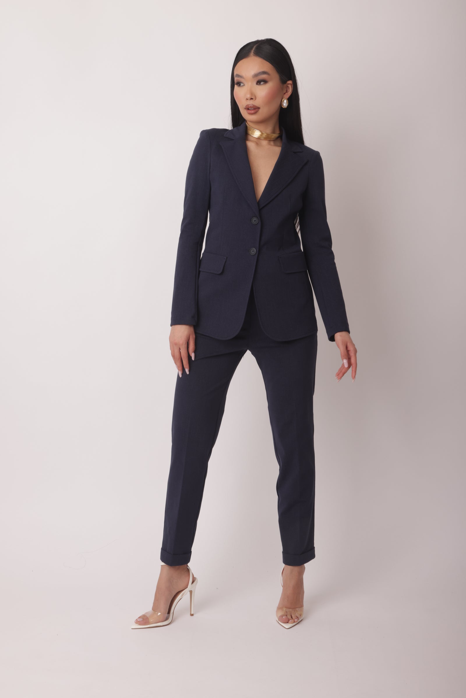 Pantalone Capri Vittoria Blu