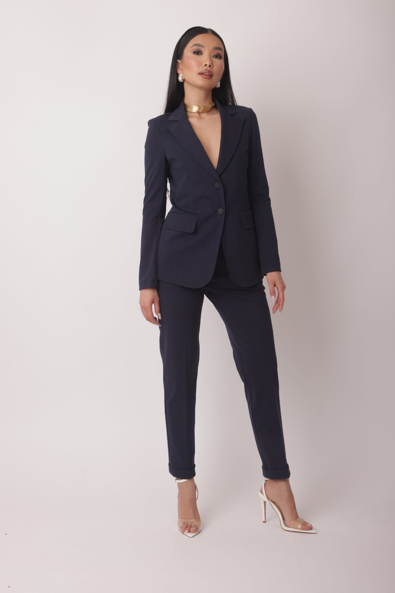 Pantalone Capri Vittoria Blu