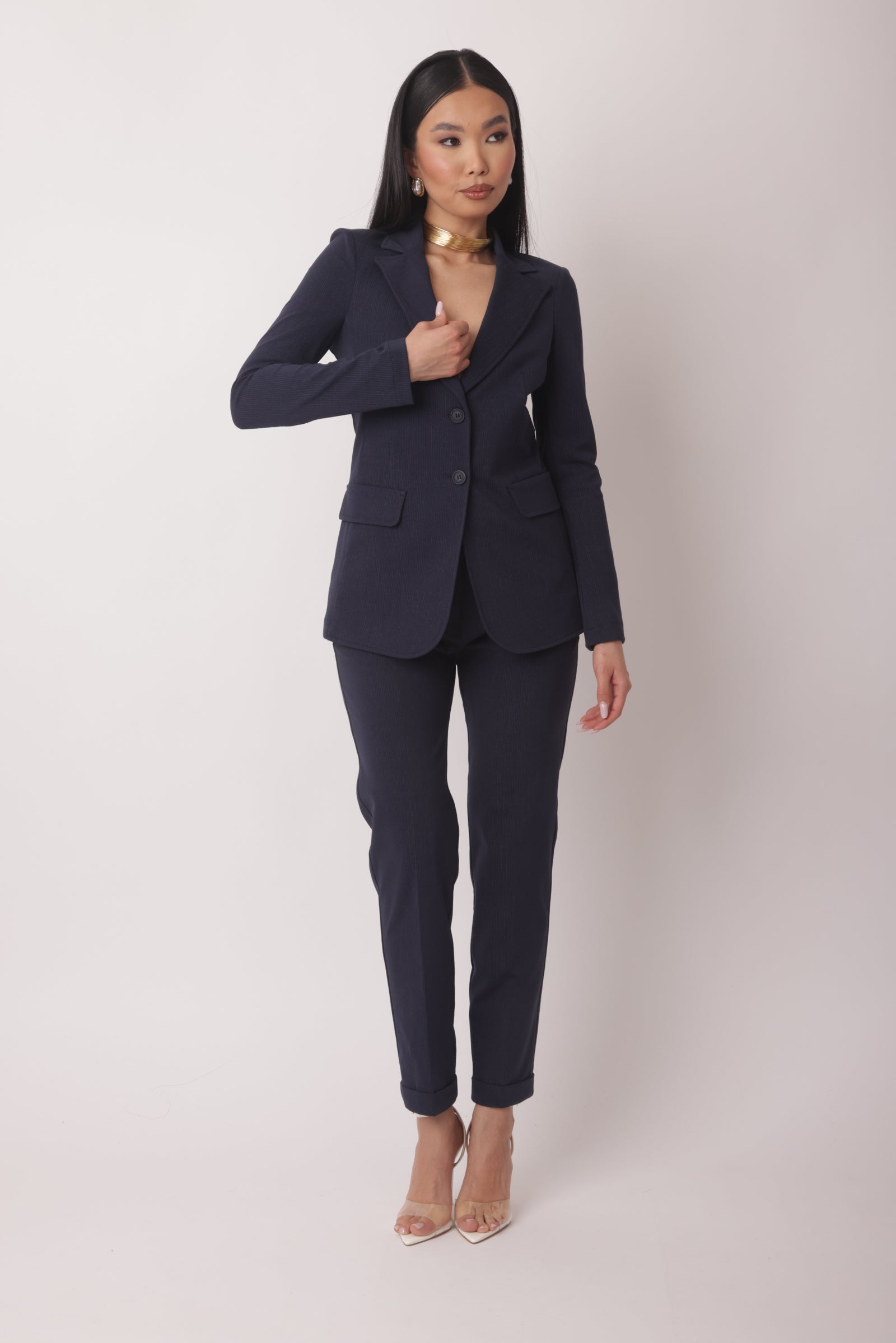 Pantalone Capri Vittoria Blu
