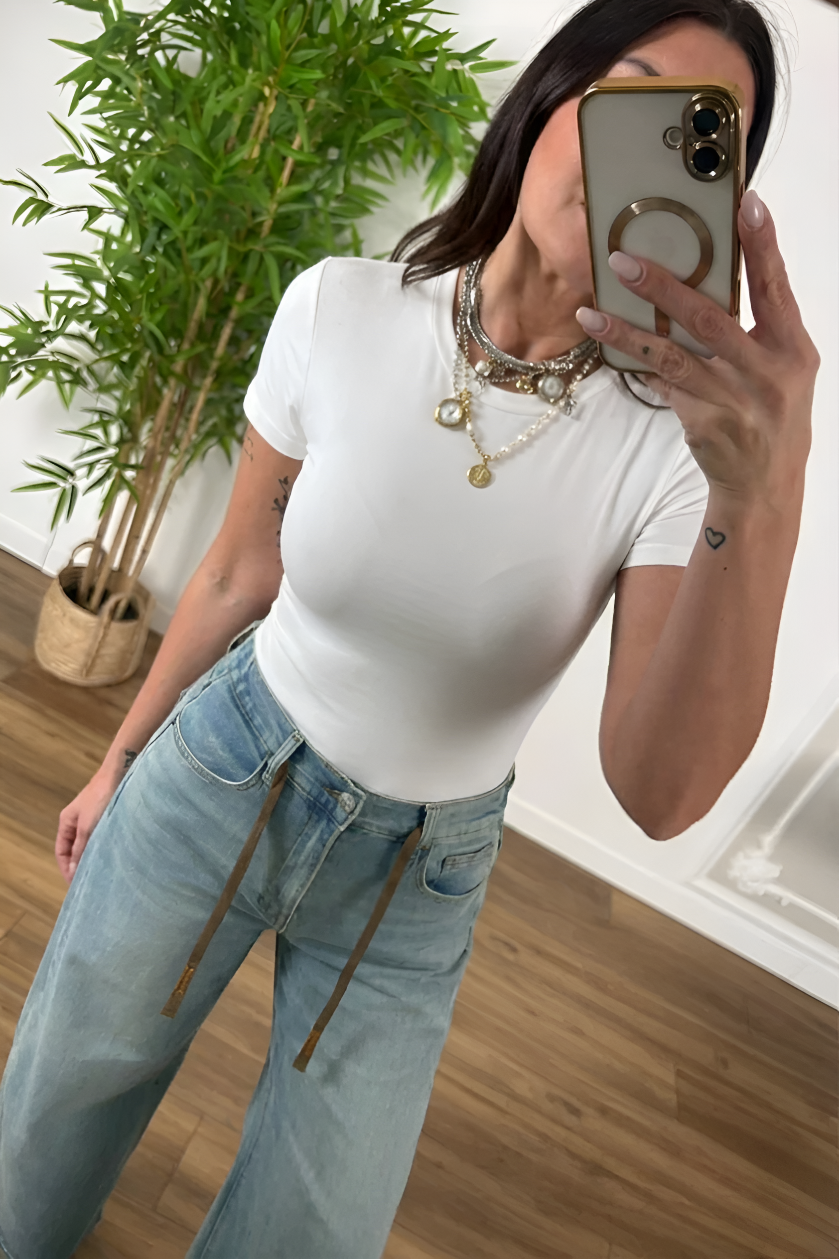 T-Shirt Body Bianco