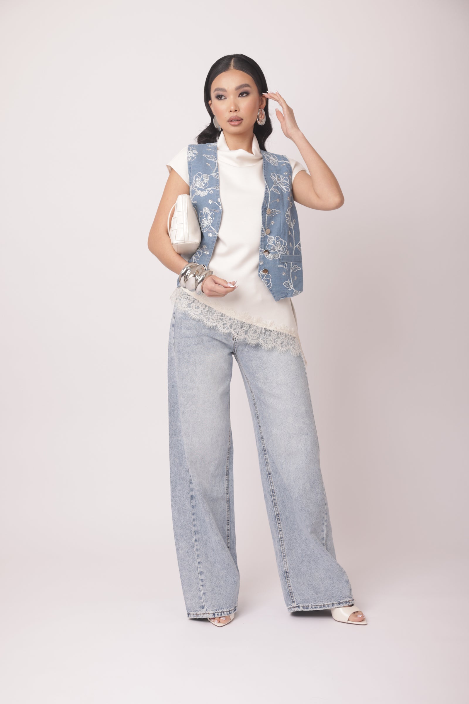 Jeans Panama denim chiaro|Colore:Denim chiaro