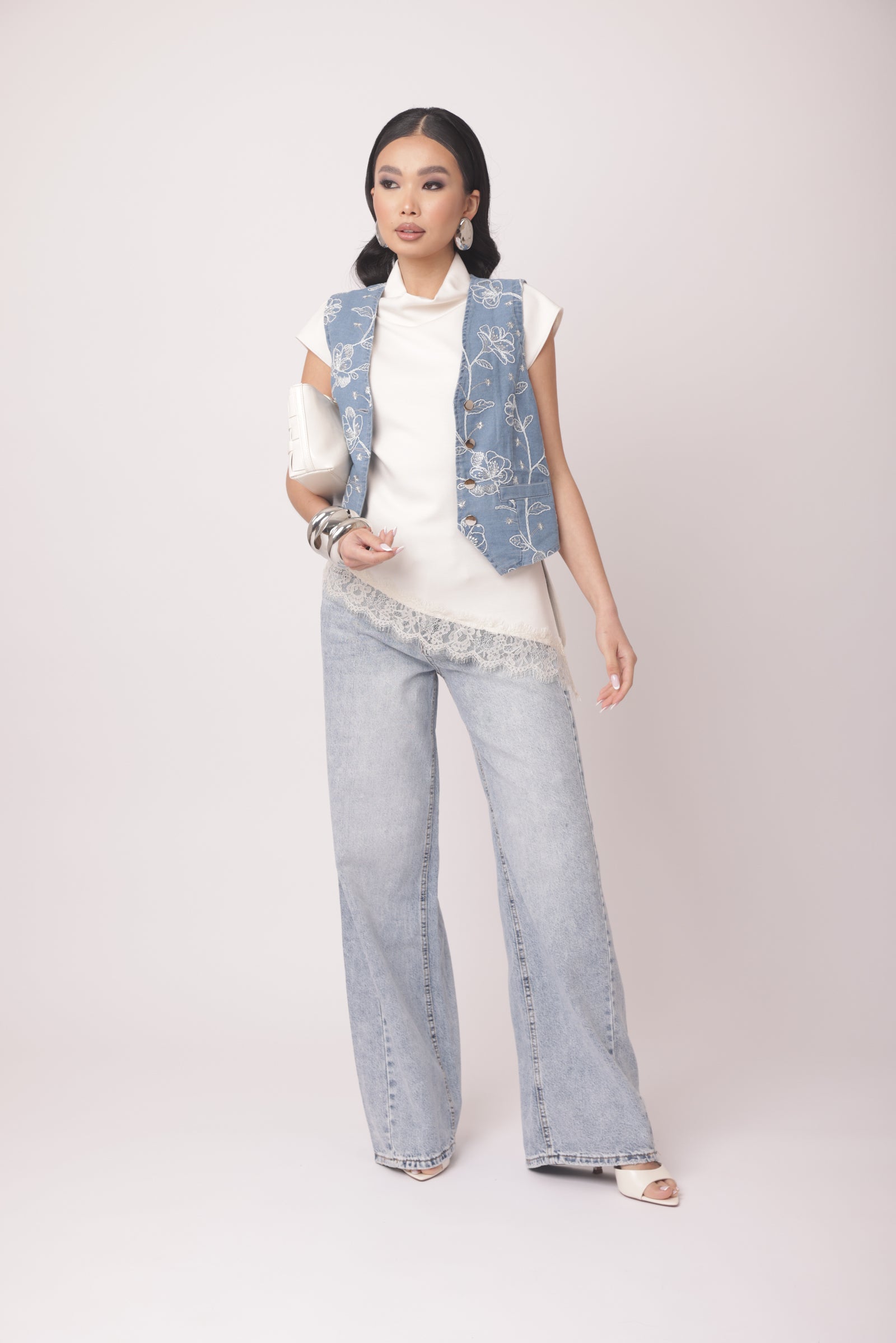 Jeans Panama denim chiaro|Colore:Denim chiaro