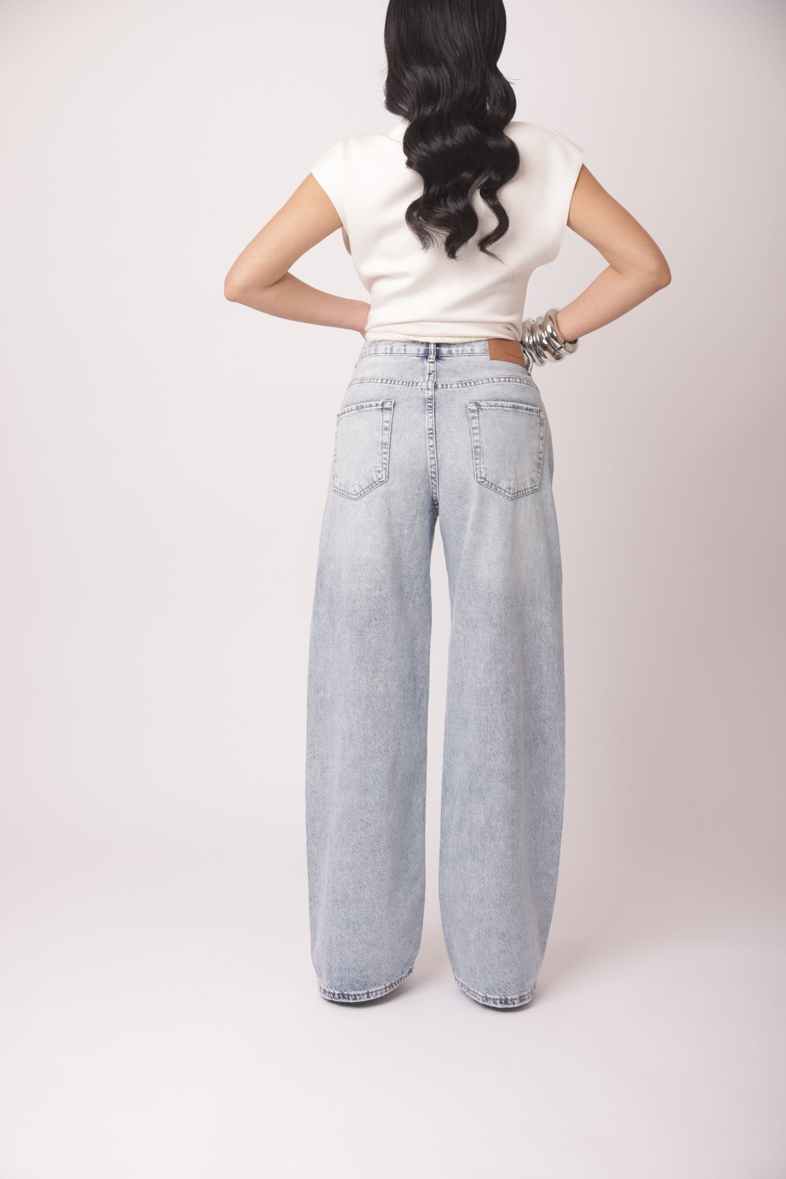 Jeans Panama denim chiaro|Colore:Denim chiaro