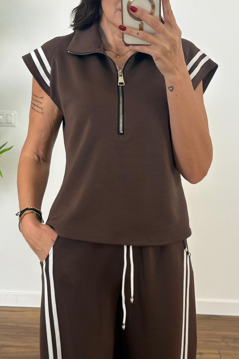 Coordinato Joy cacao|Colore:Cacao
