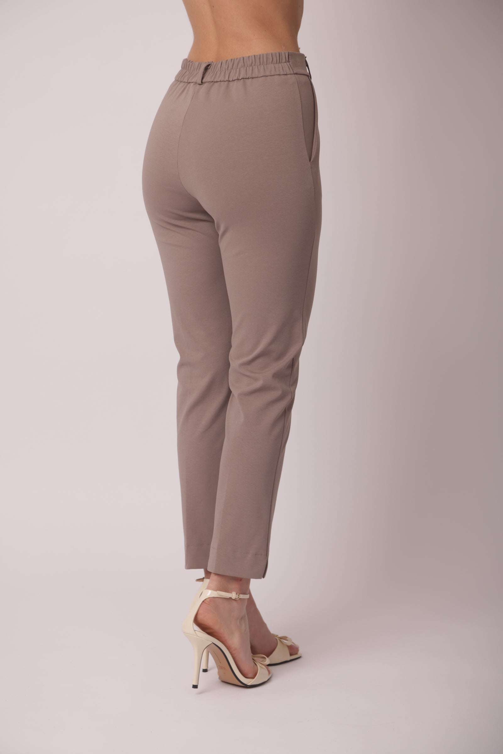 Pantalone Punto Milano Capri Classic fango|Colore:Fango