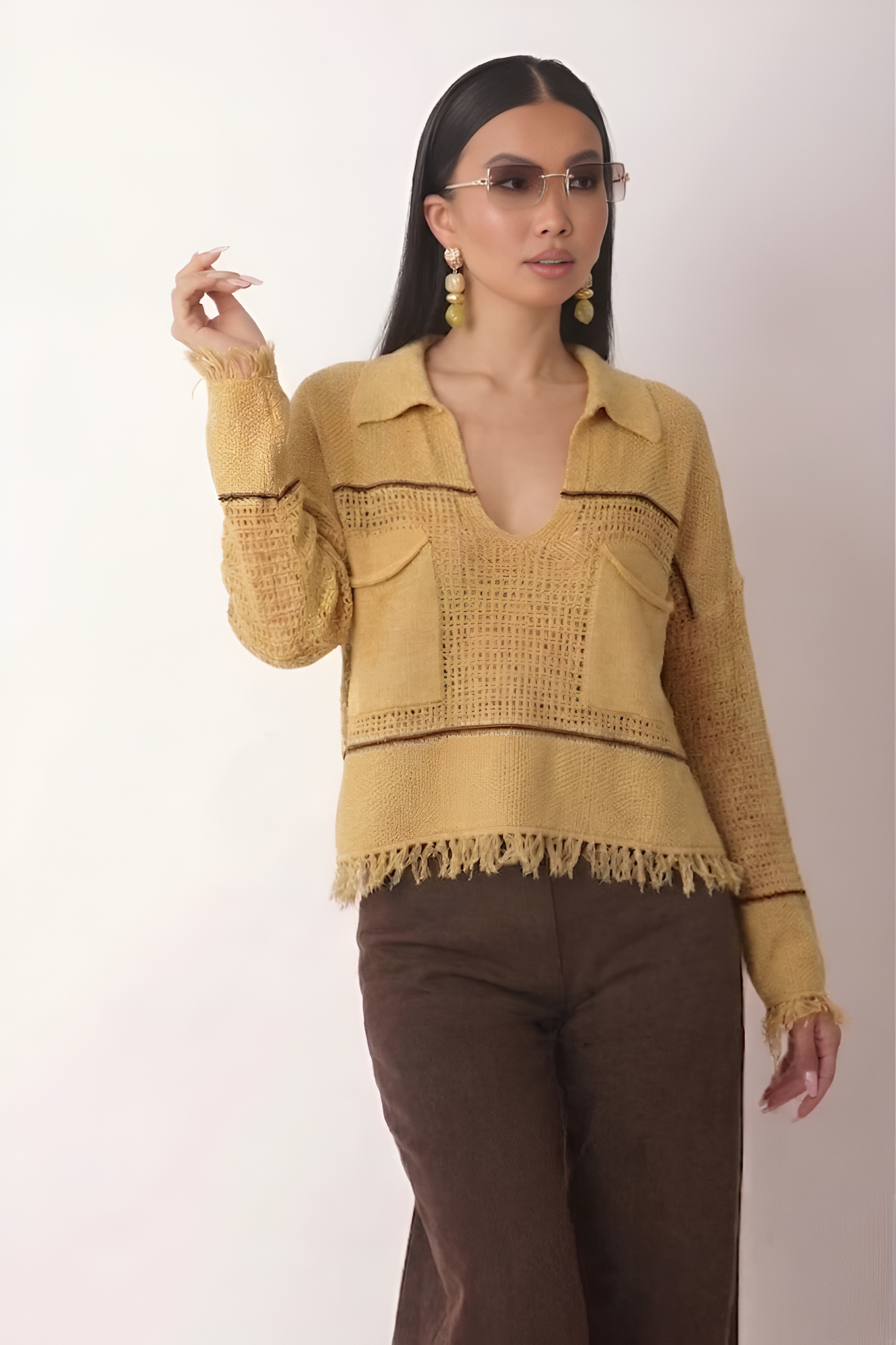 Maglia Laika giallo|Colore:Giallo