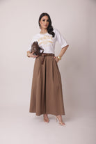 Pantalone Annie tabacco|Colore:Tabacco