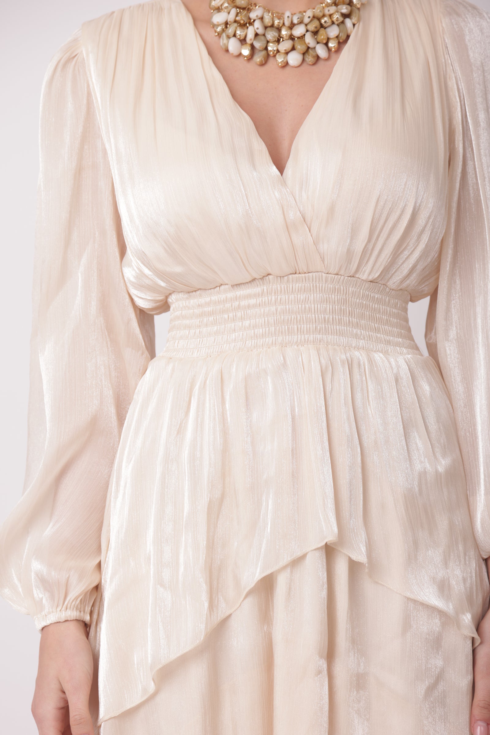 Abito Elegance Paris champagne|Colore:Champagne