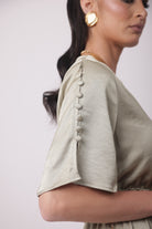 Tuta Cherie verde salvia|Colore:Verde salvia