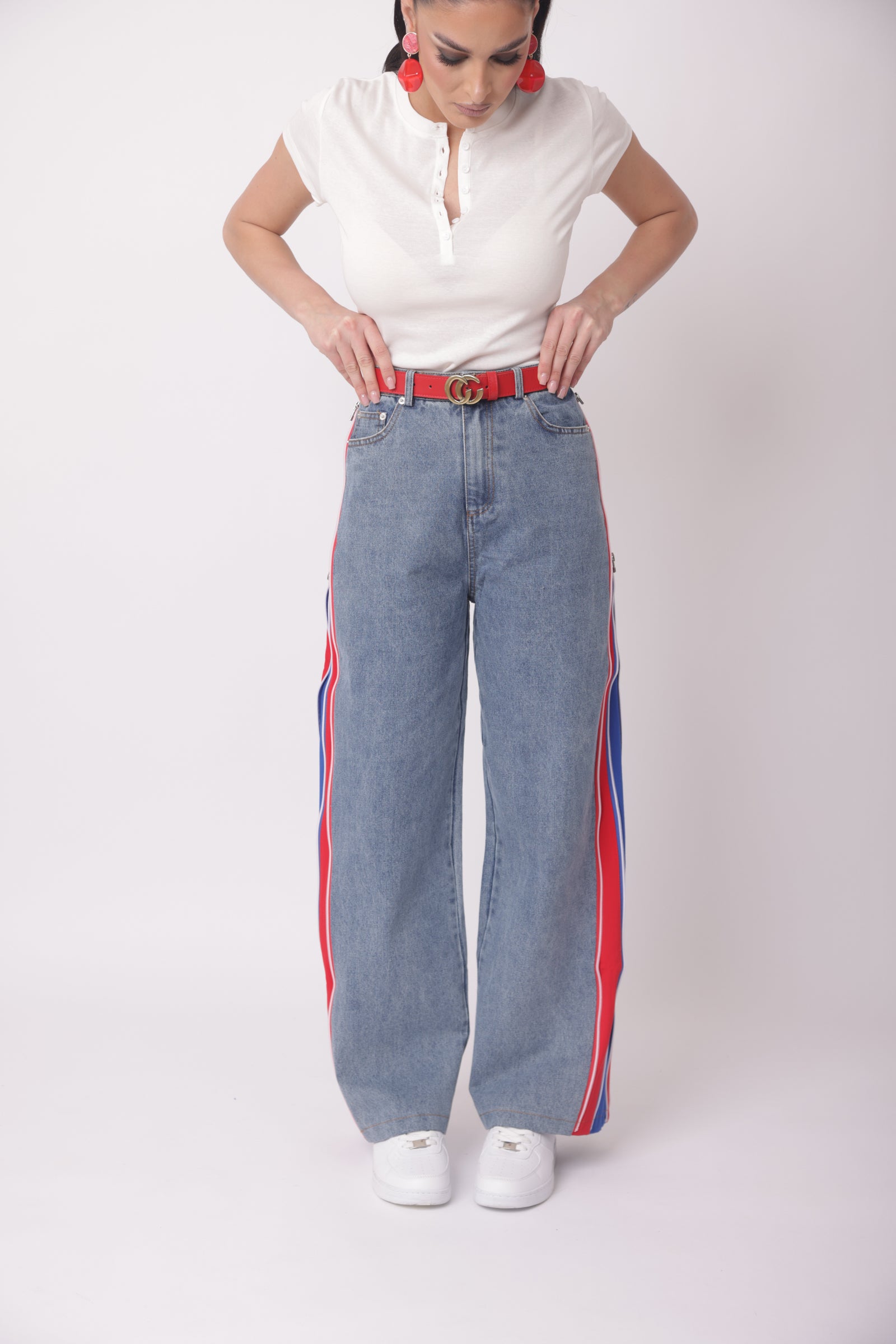 Jeans France denim|Colore:Denim