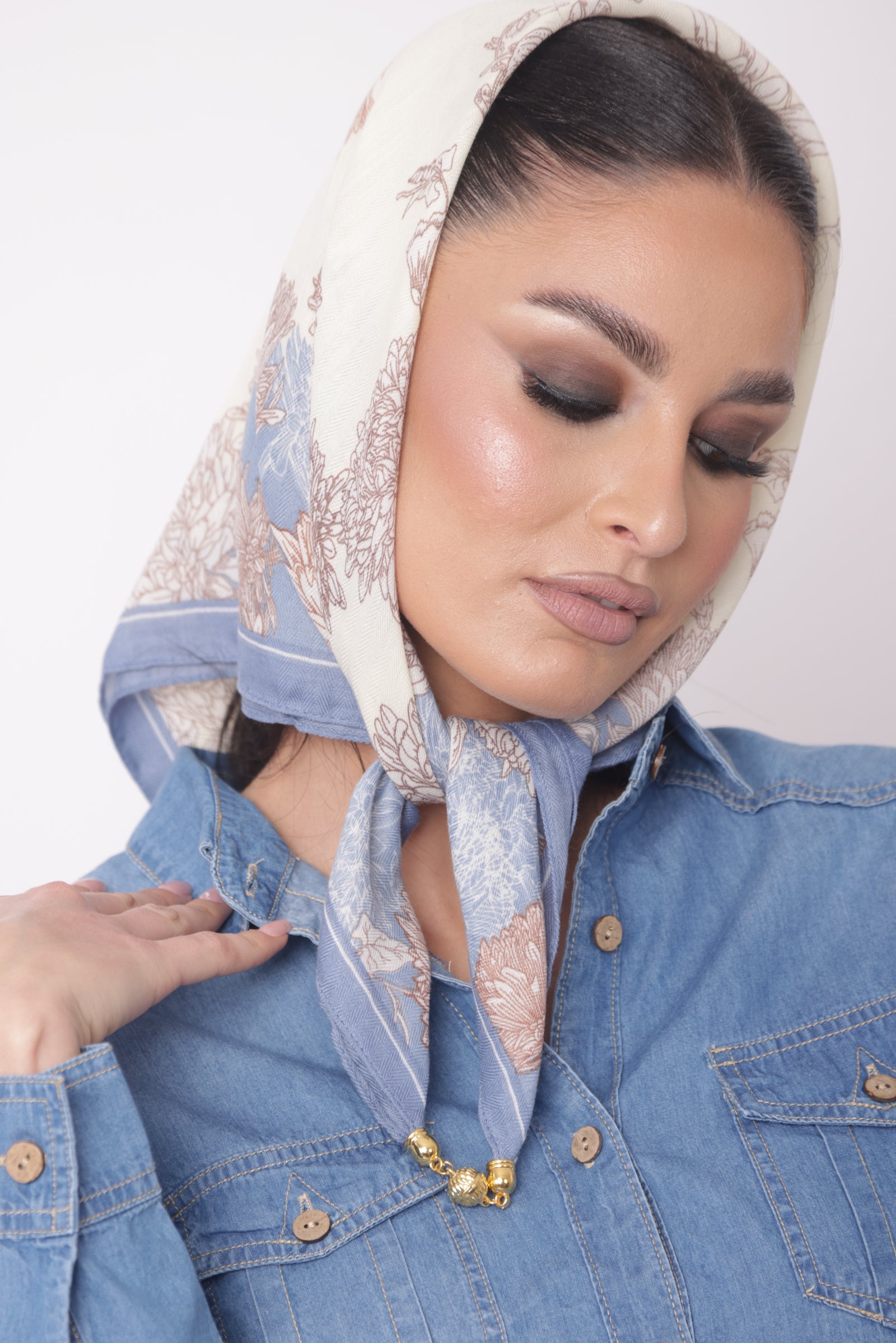 Foulard Bloom avion|Colore:Avion