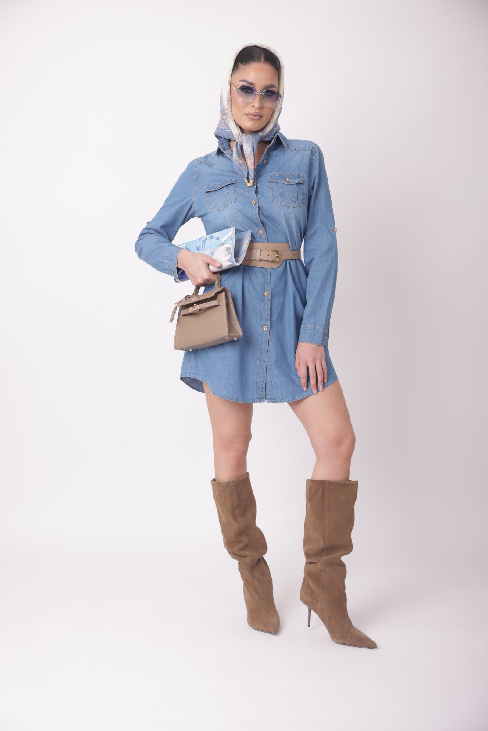 Abito Zoe denim|Colore:Denim